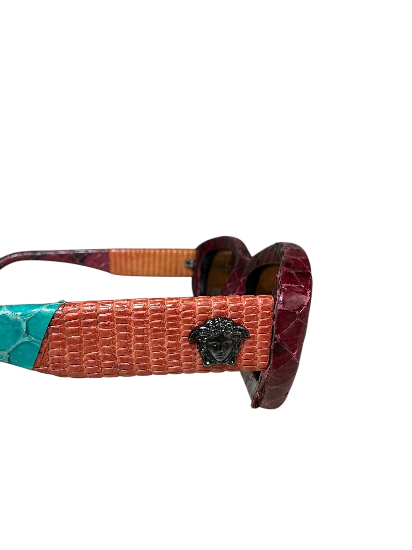 Gianni Versace occhiali in rettile