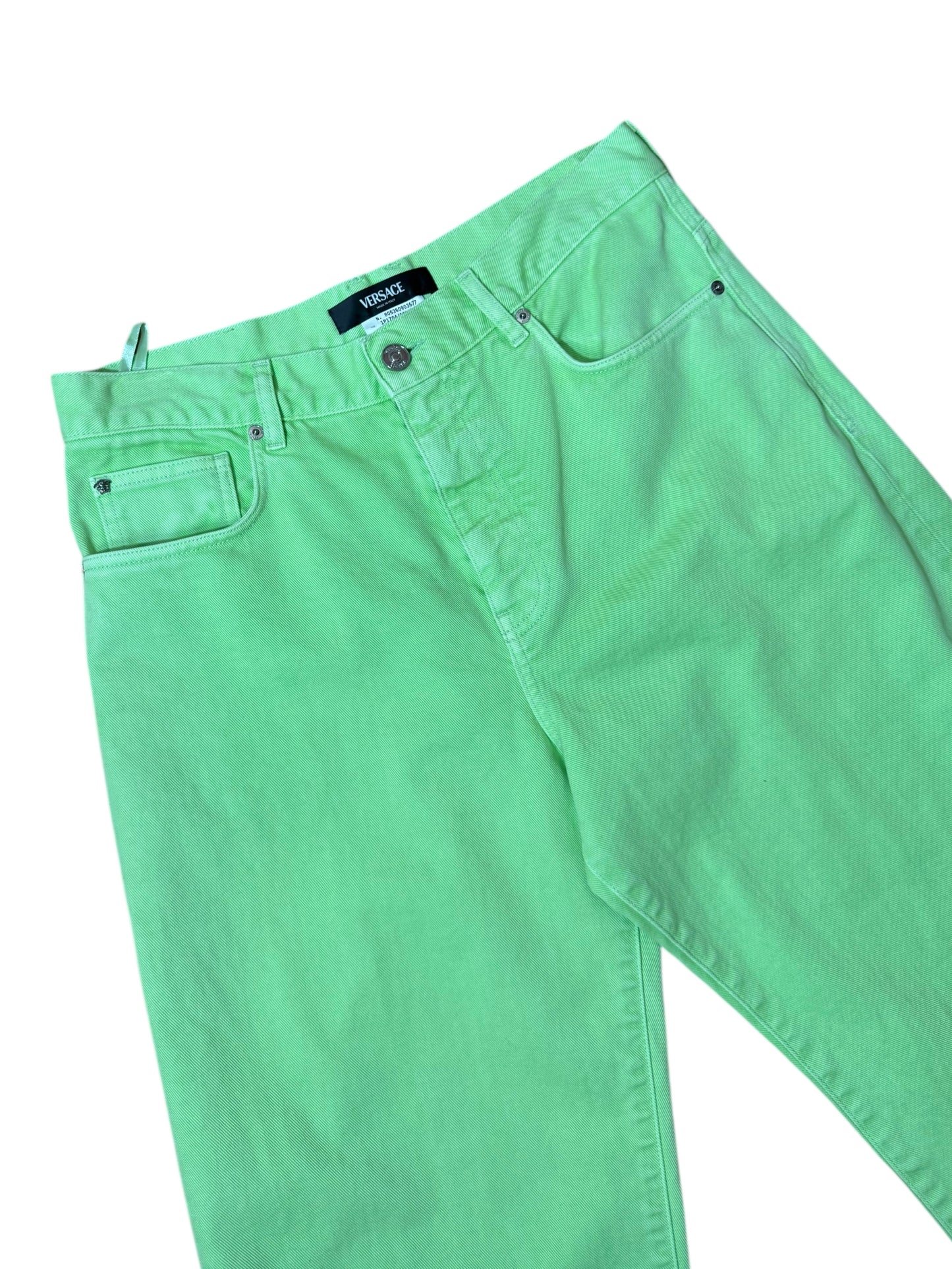 Versace pantaloni in denim - taglia 32