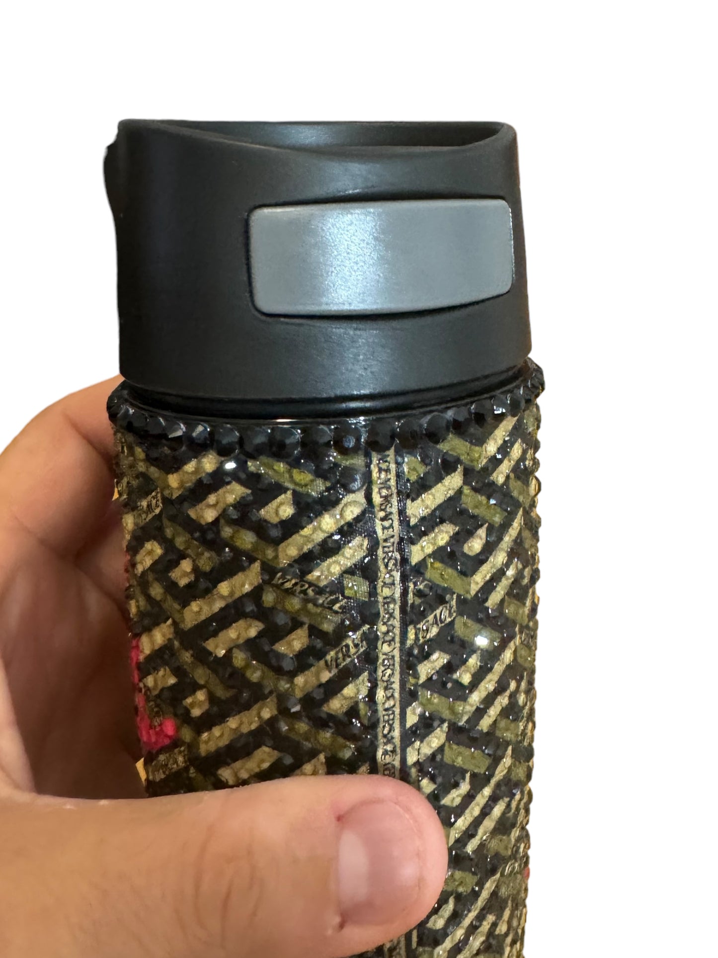 Versace thermos con cristalli
