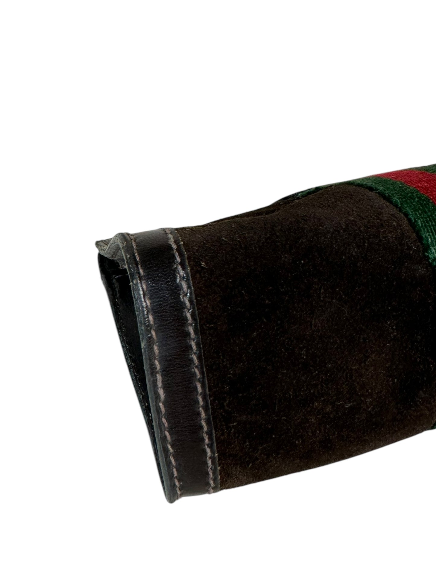 Gucci parfum mini pochette in velluto