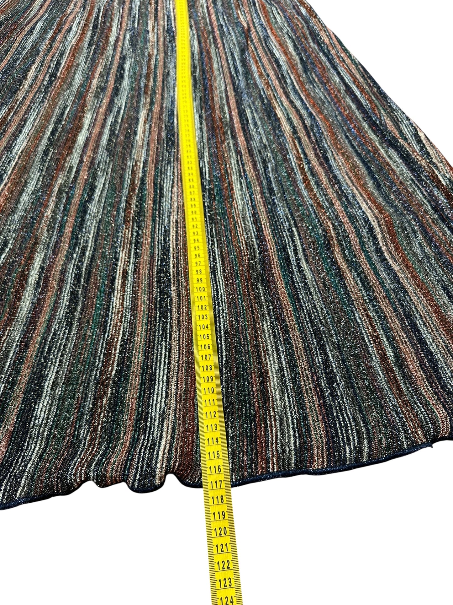 Missoni maxi gonna in lurex (M)