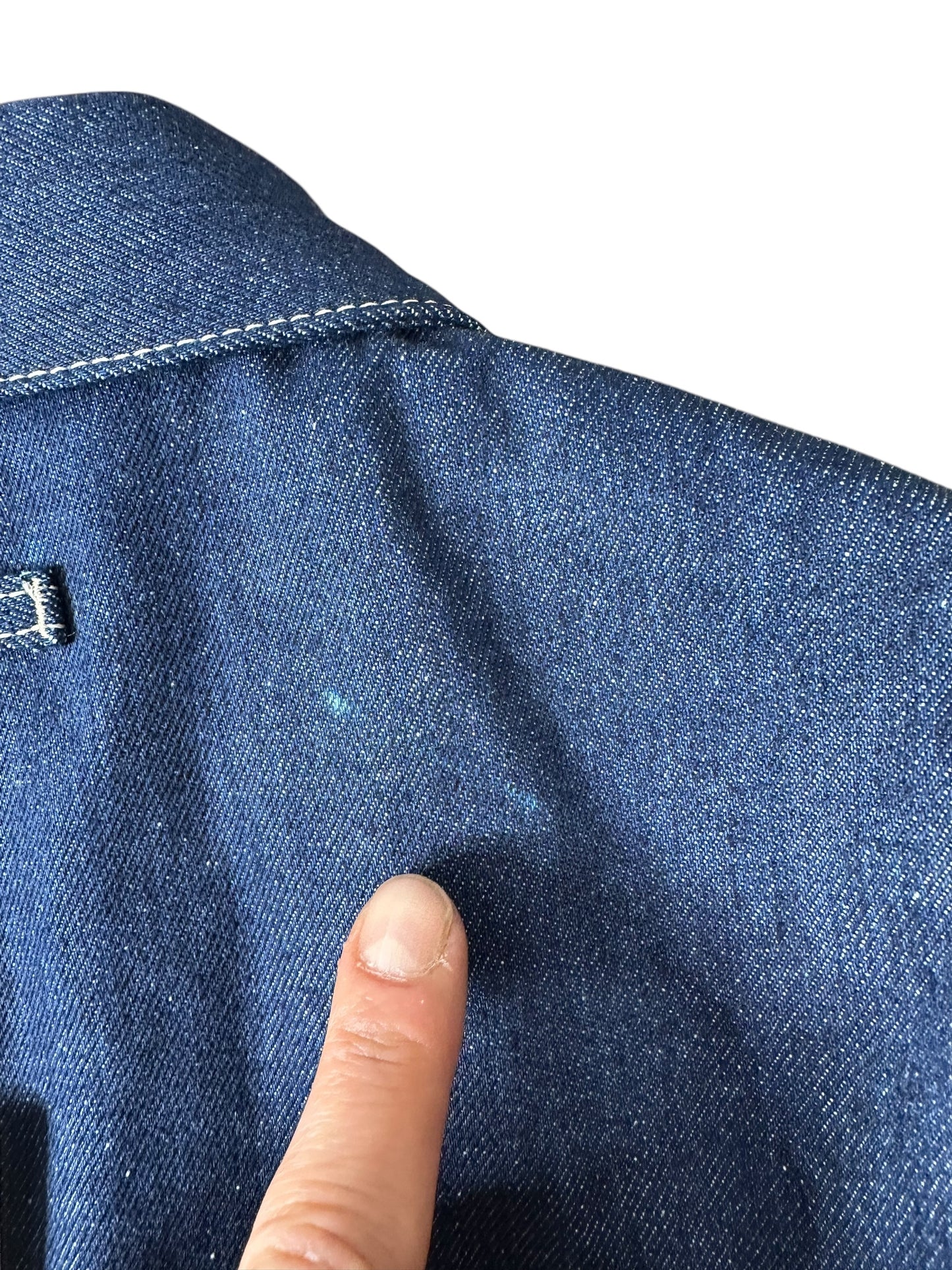 Jean Paul Gaultier giacca in denim crop (XS)