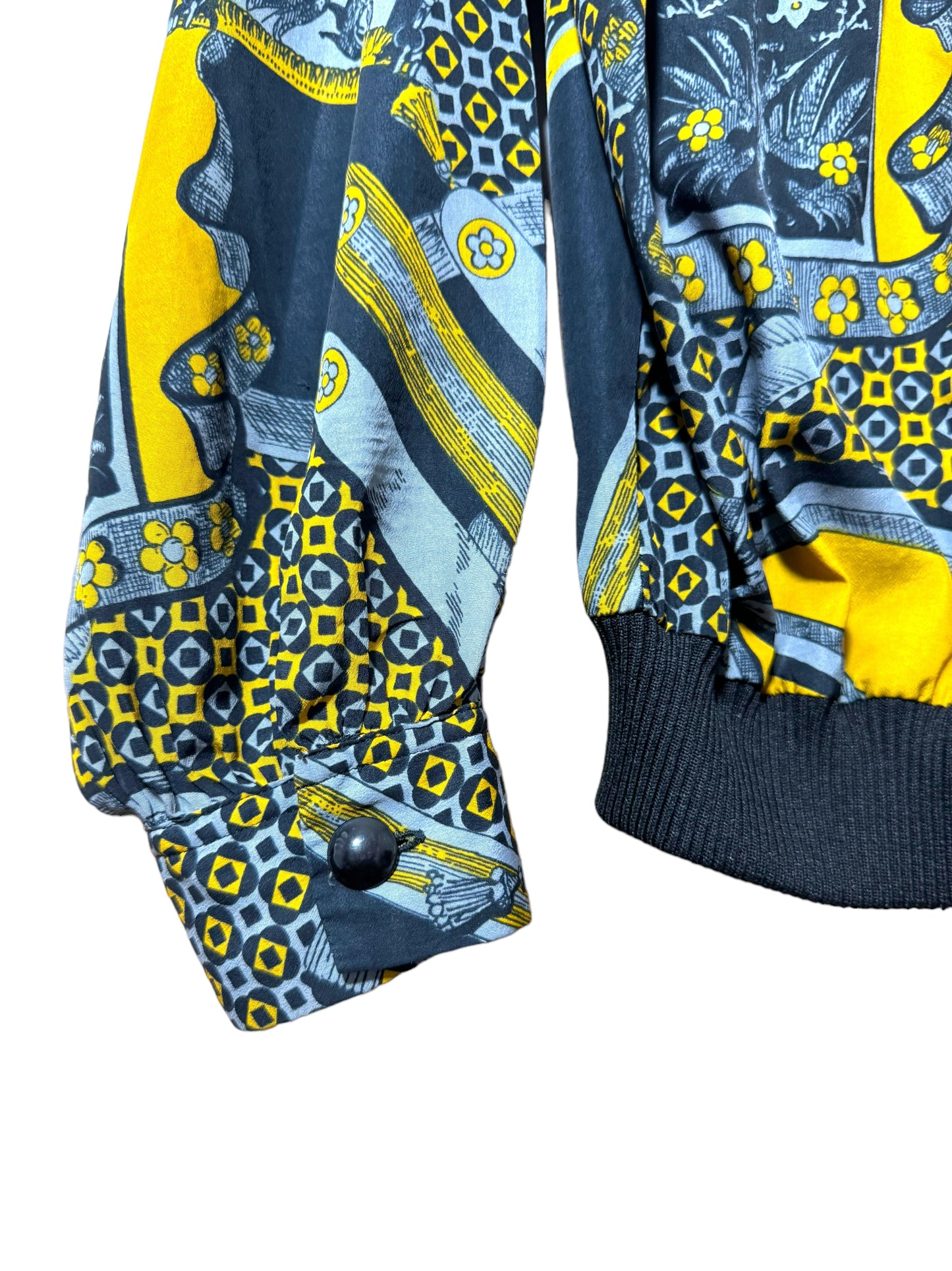 Bomber leggero vintage stampato (L)