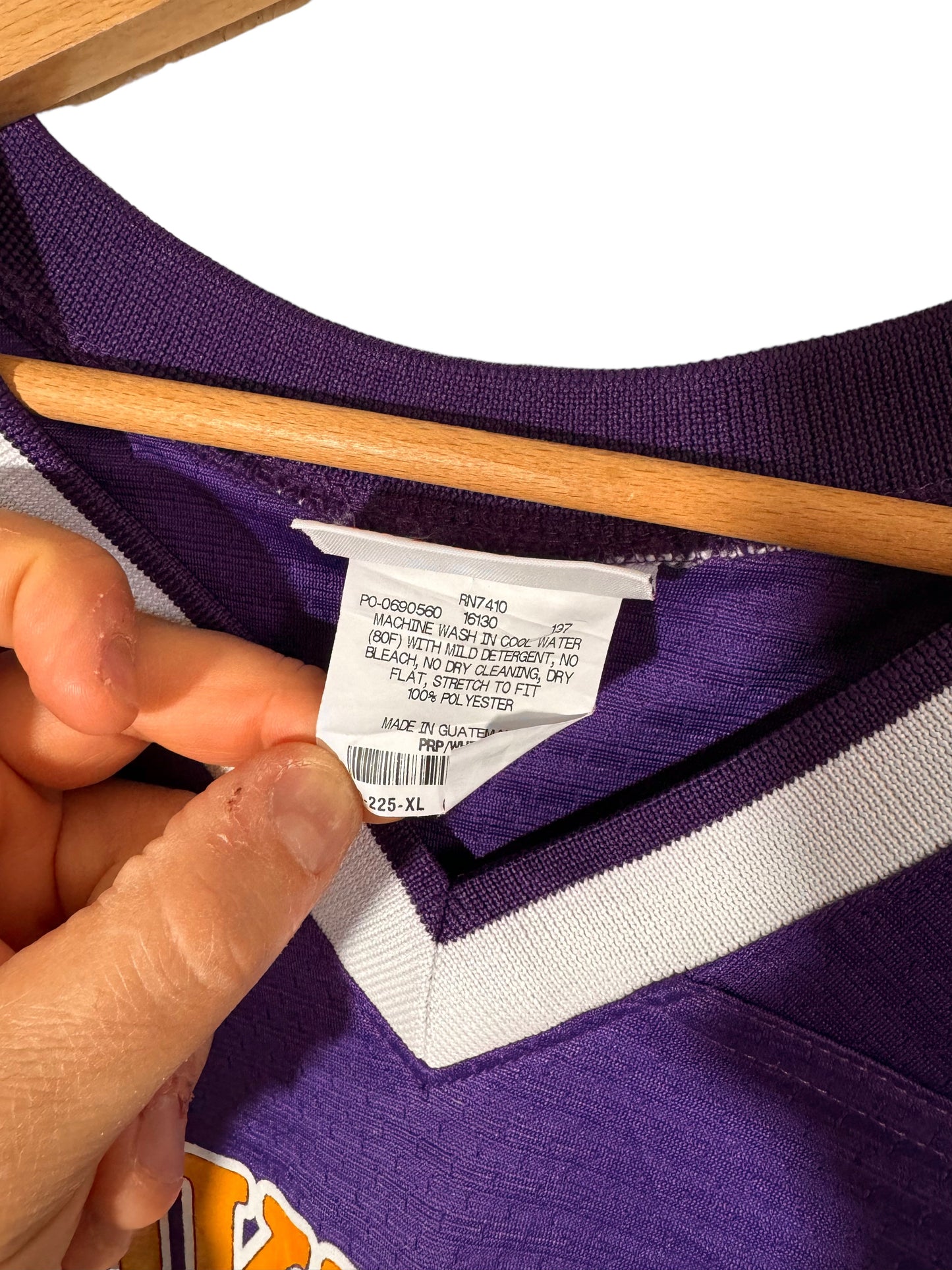 Maglia vintage sport americano Vikings (L)