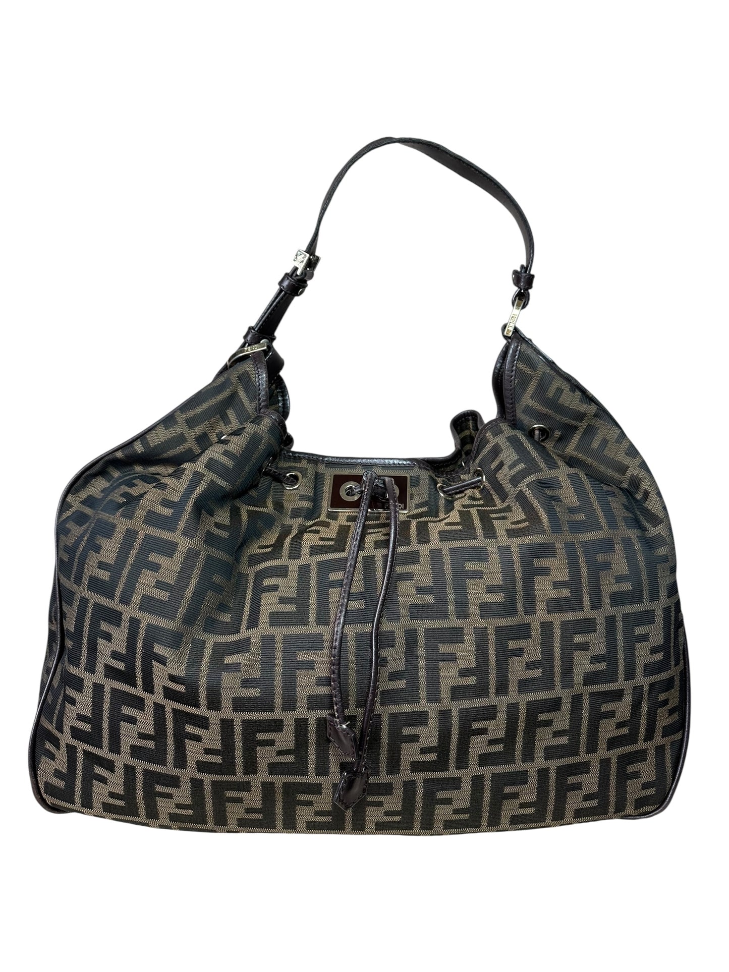 Fendi borsa hobo vintage in tela FF