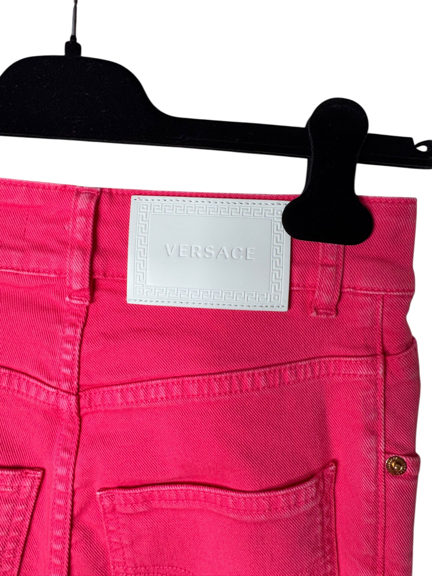 Pantaloni Donna VERSACE a Zampa Rosa – Tg. 26 – Made in Italy