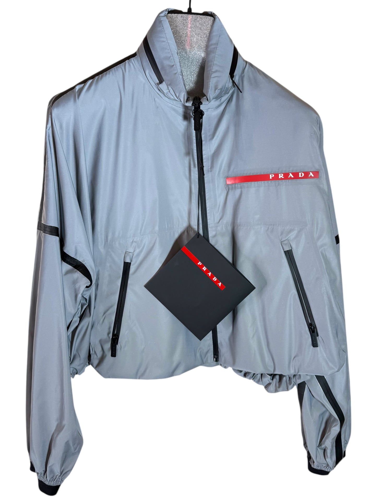 Giacca Prada Linea Rossa LR-LX066 Riflettente Uomo Taglia L
