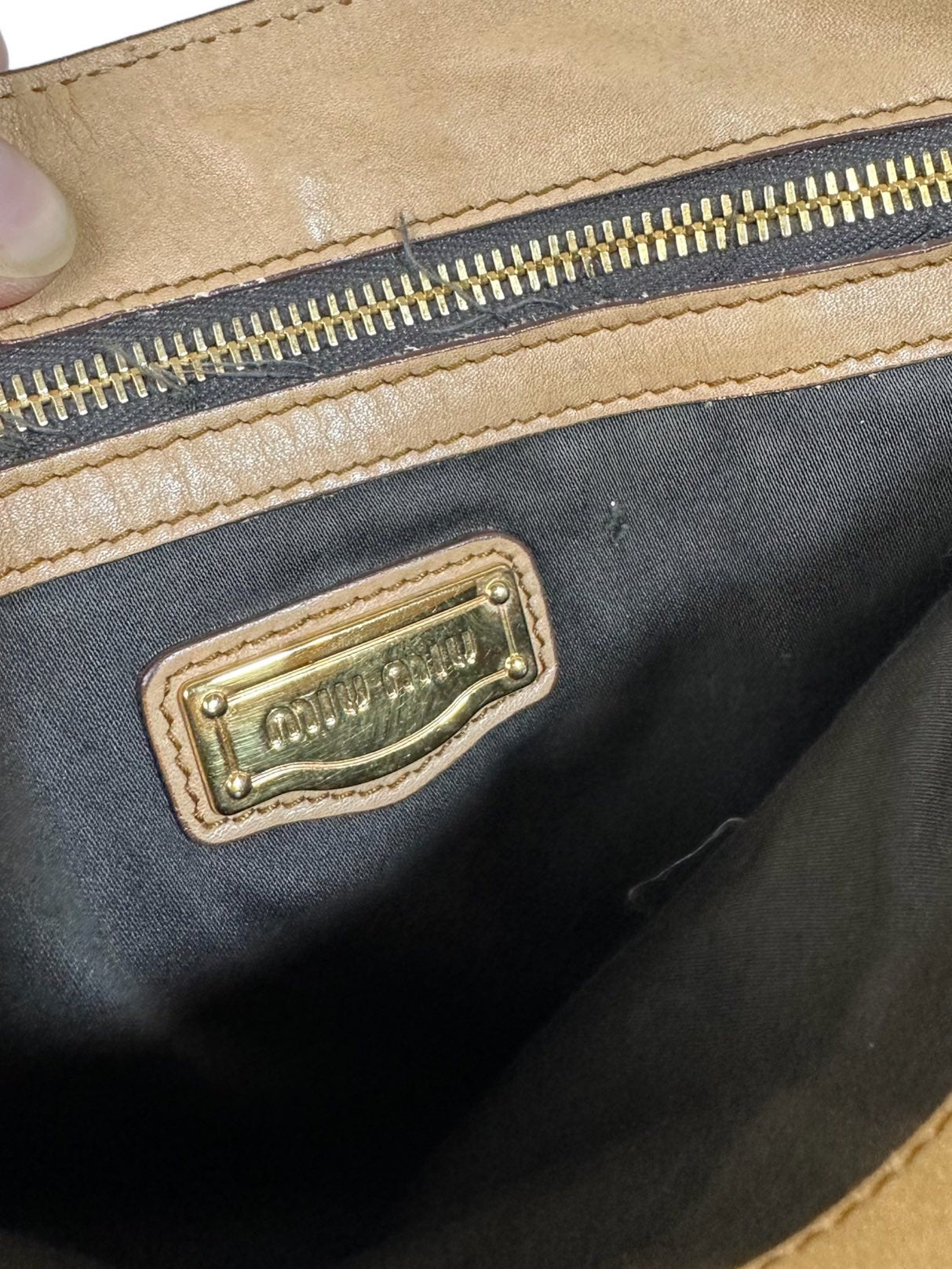 Miu Miu borsa vintage in pelle
