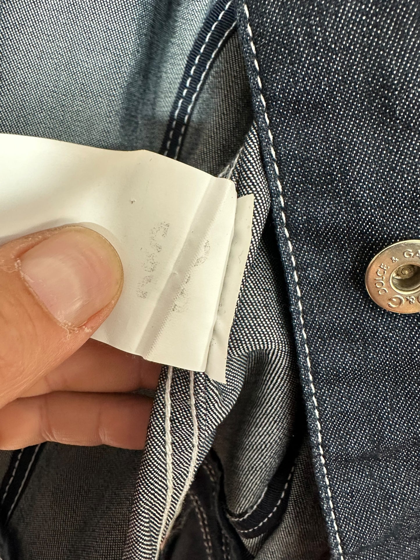 D&G giacca vintage in denim (M)