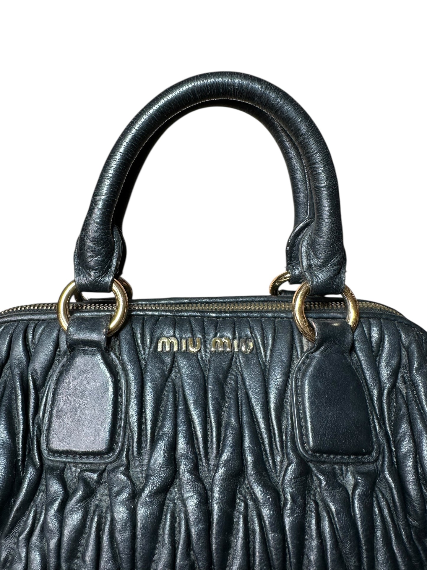 Miu Miu borsa vintage in pelle matelassè