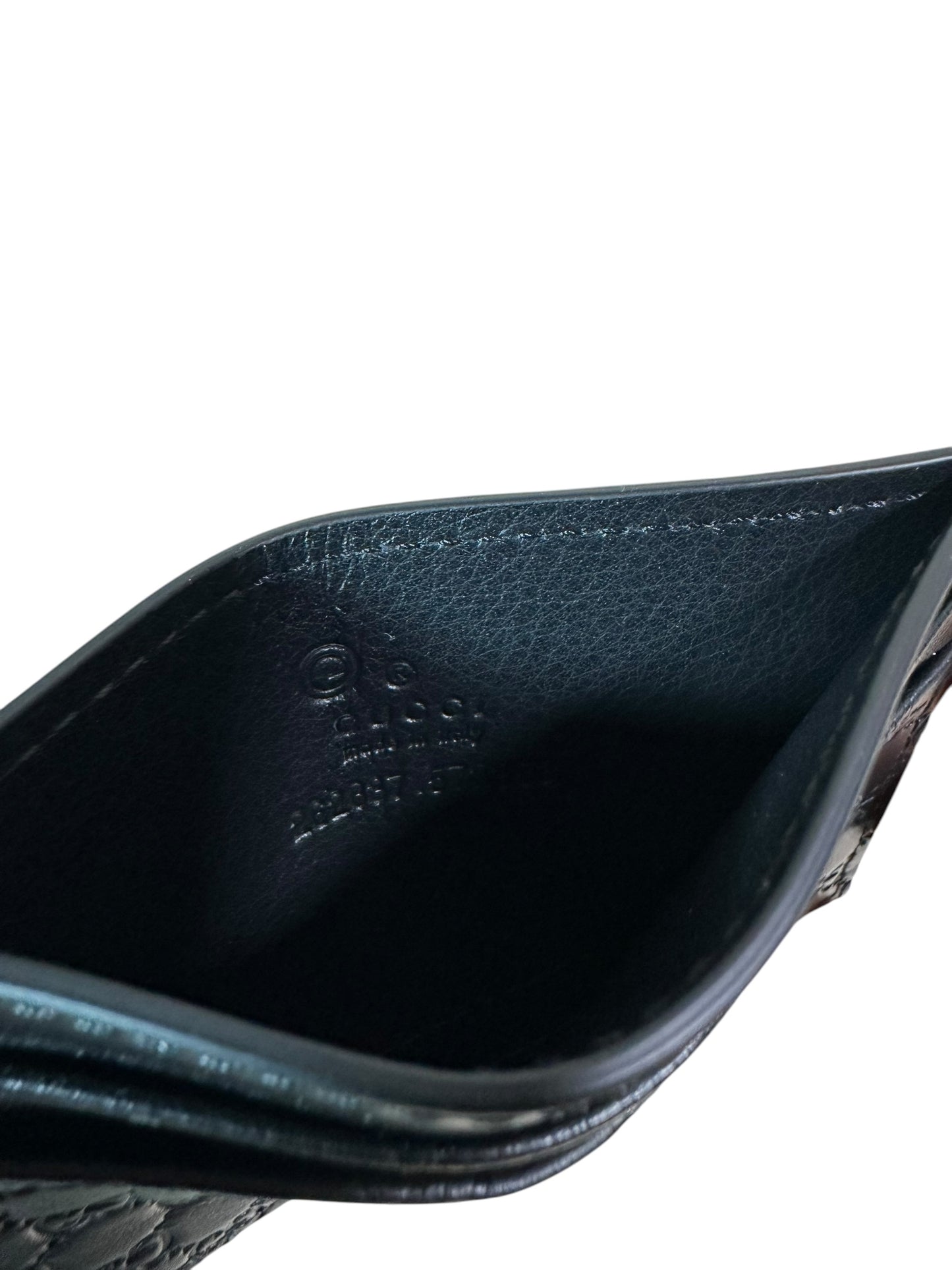 Gucci porta carte in pelle