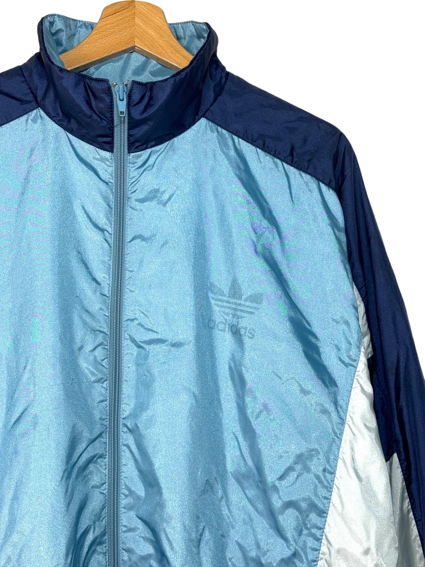 Adidas felpa con zip vintage (XL)
