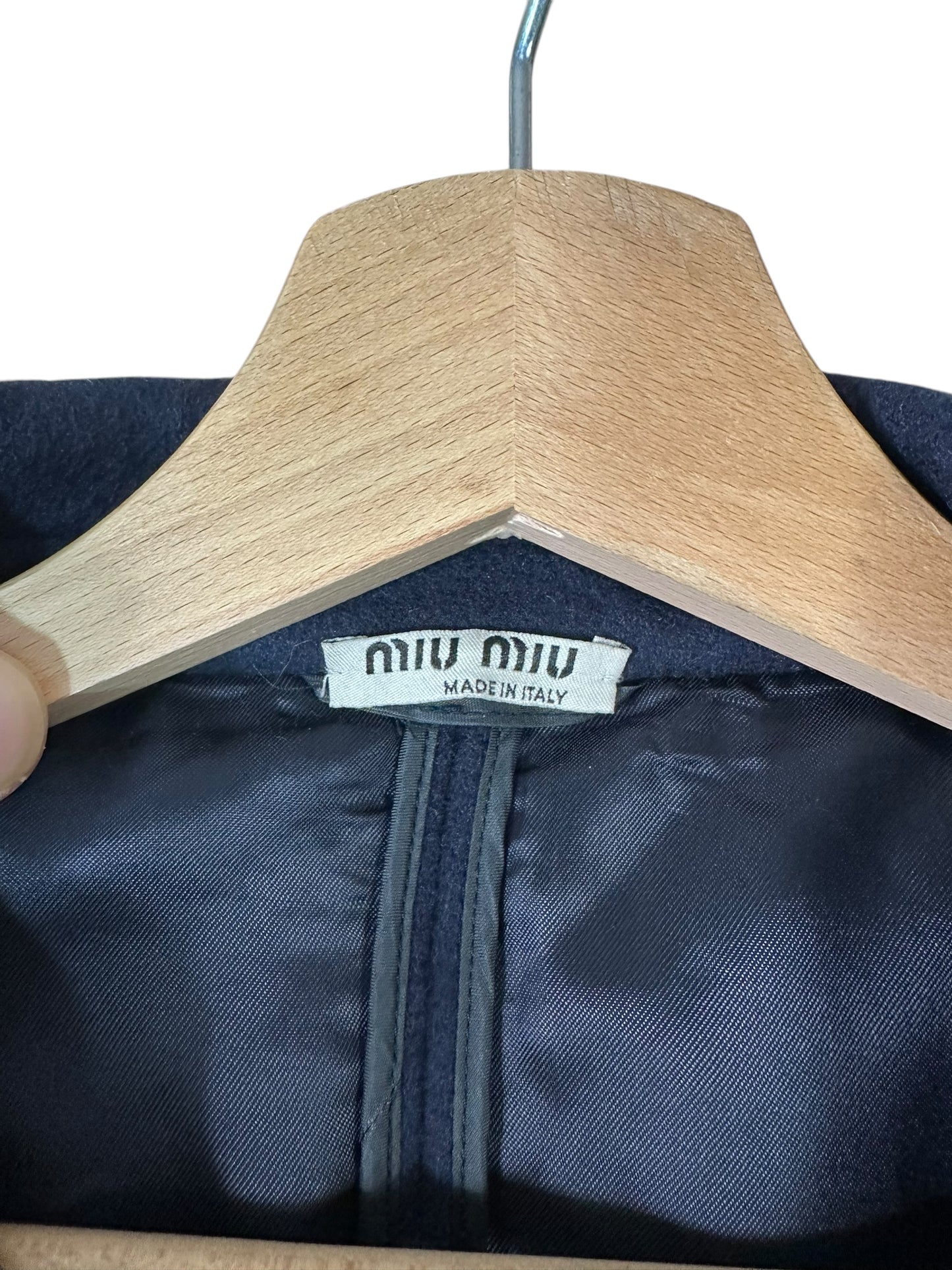 Miu Miu cappottino in lana (S)