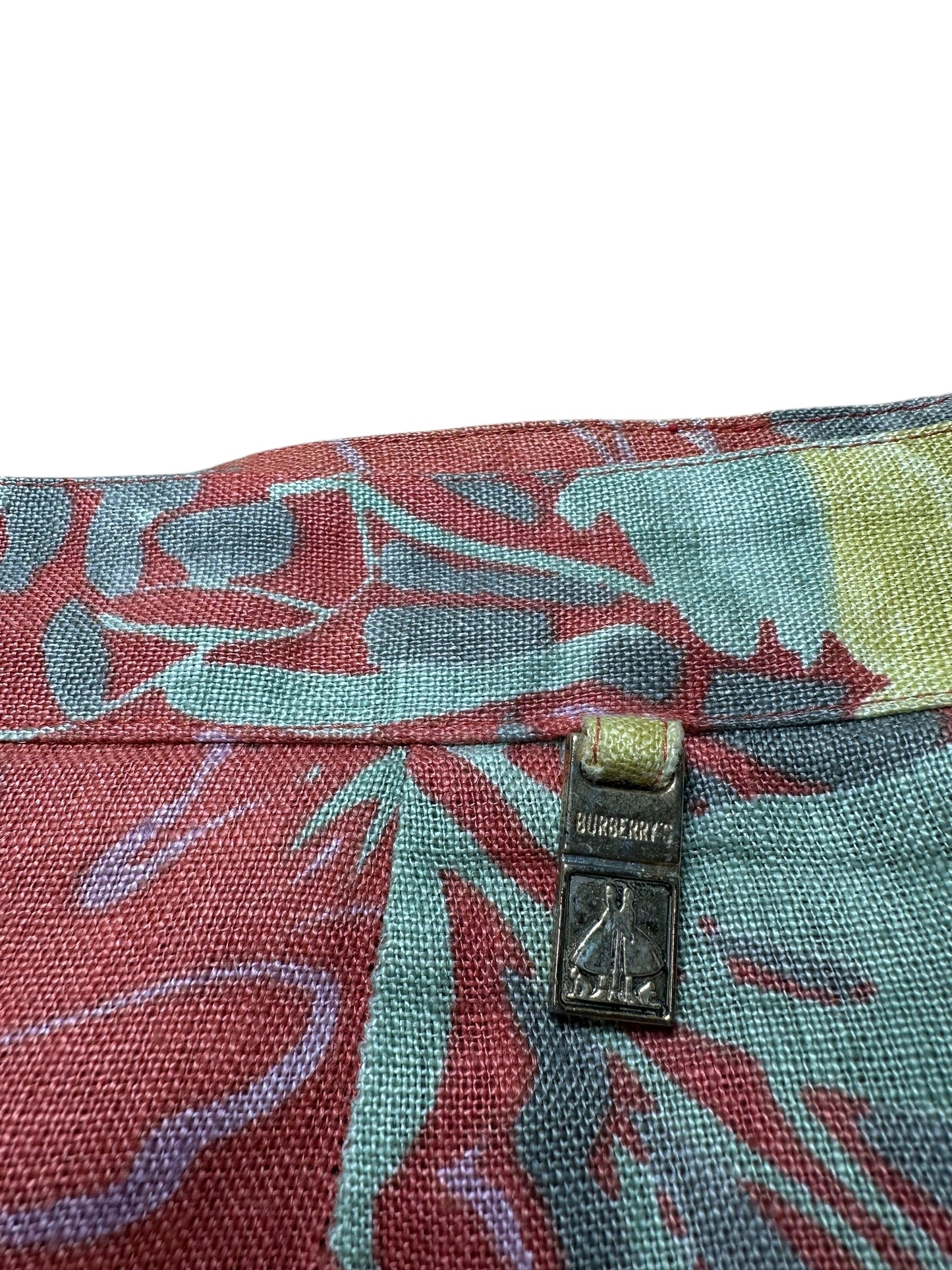 Burberry completo vintage in lino (L)