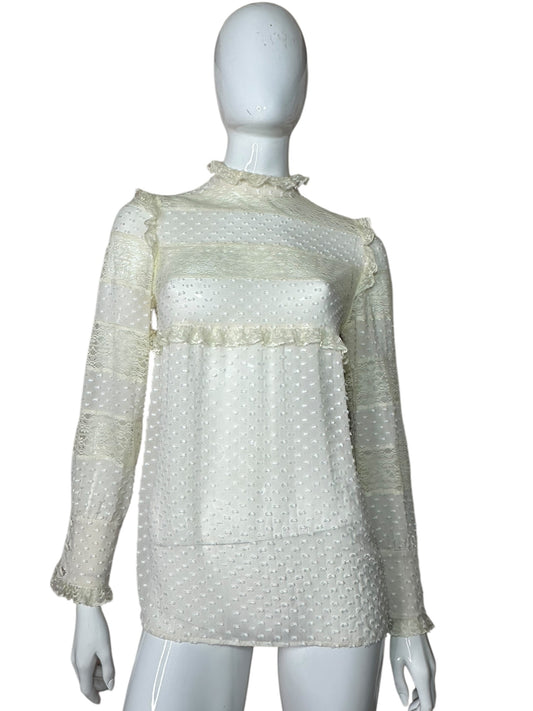 Red Valentino camicia in pizzo (S)