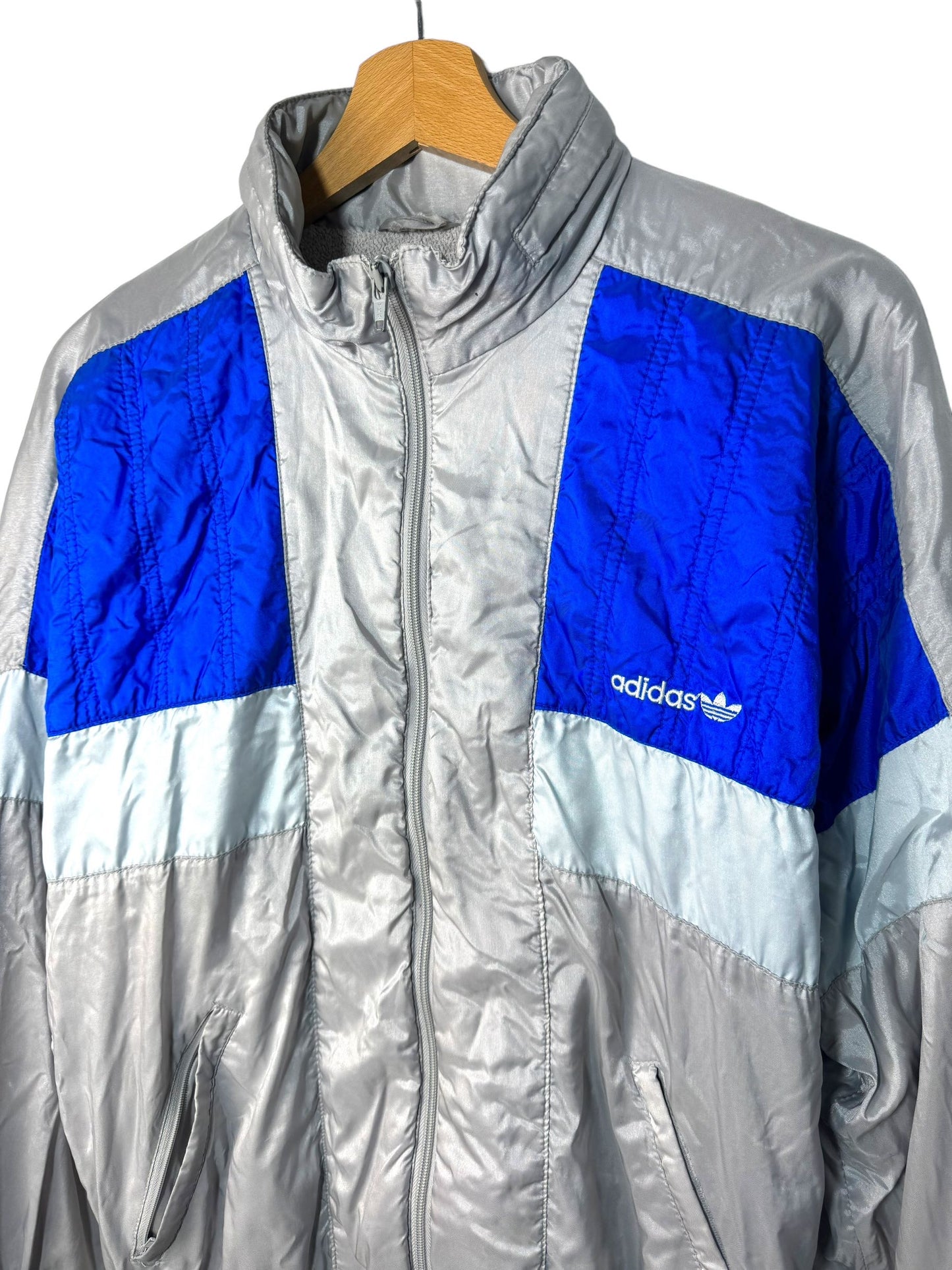 Adidas felpa con zip vintage (S)