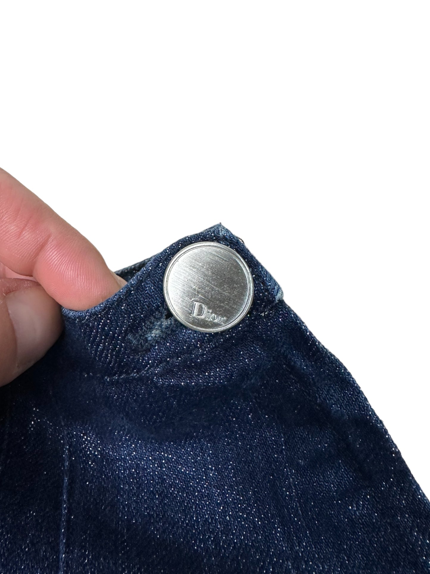 Christian Dior gonna in denim vintage (L)