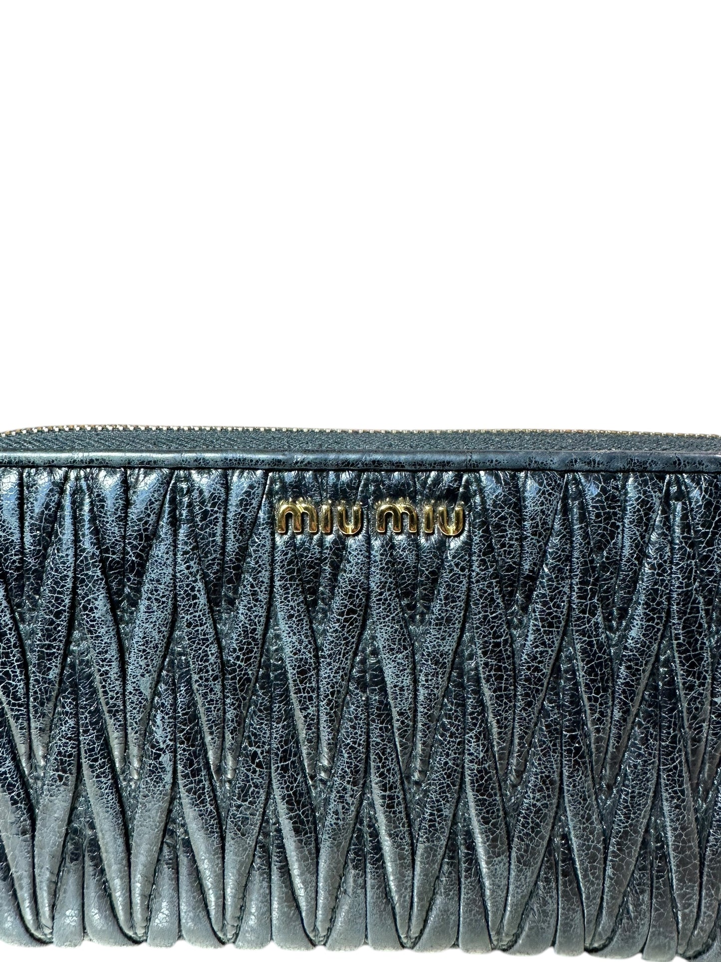 Miu miu portafoglio in pelle
