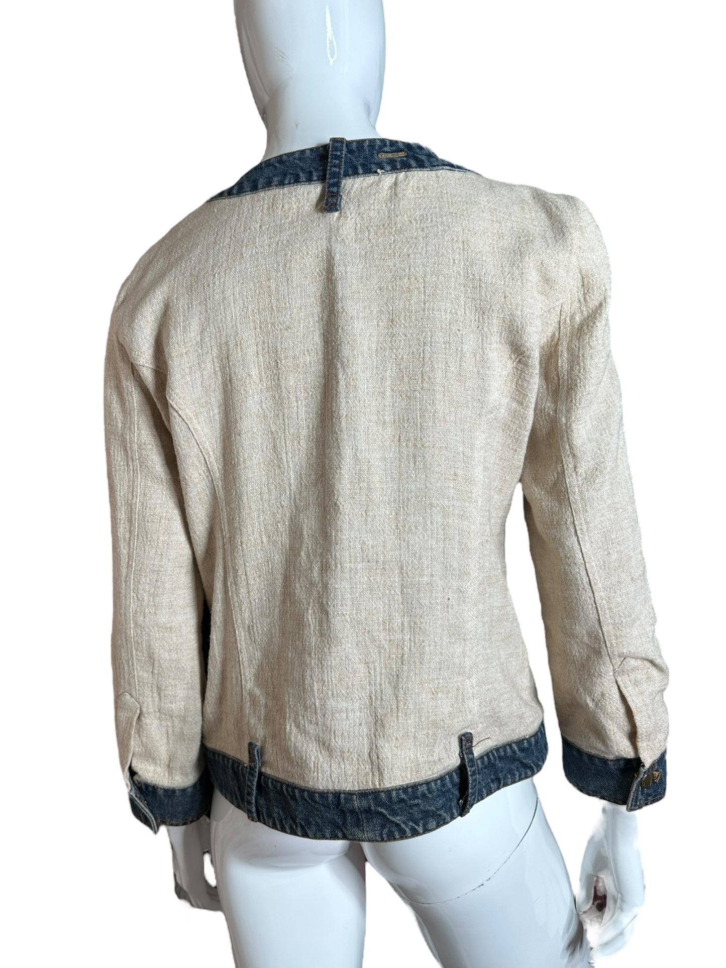 Dolce & Gabbana blazer in lino ((L)