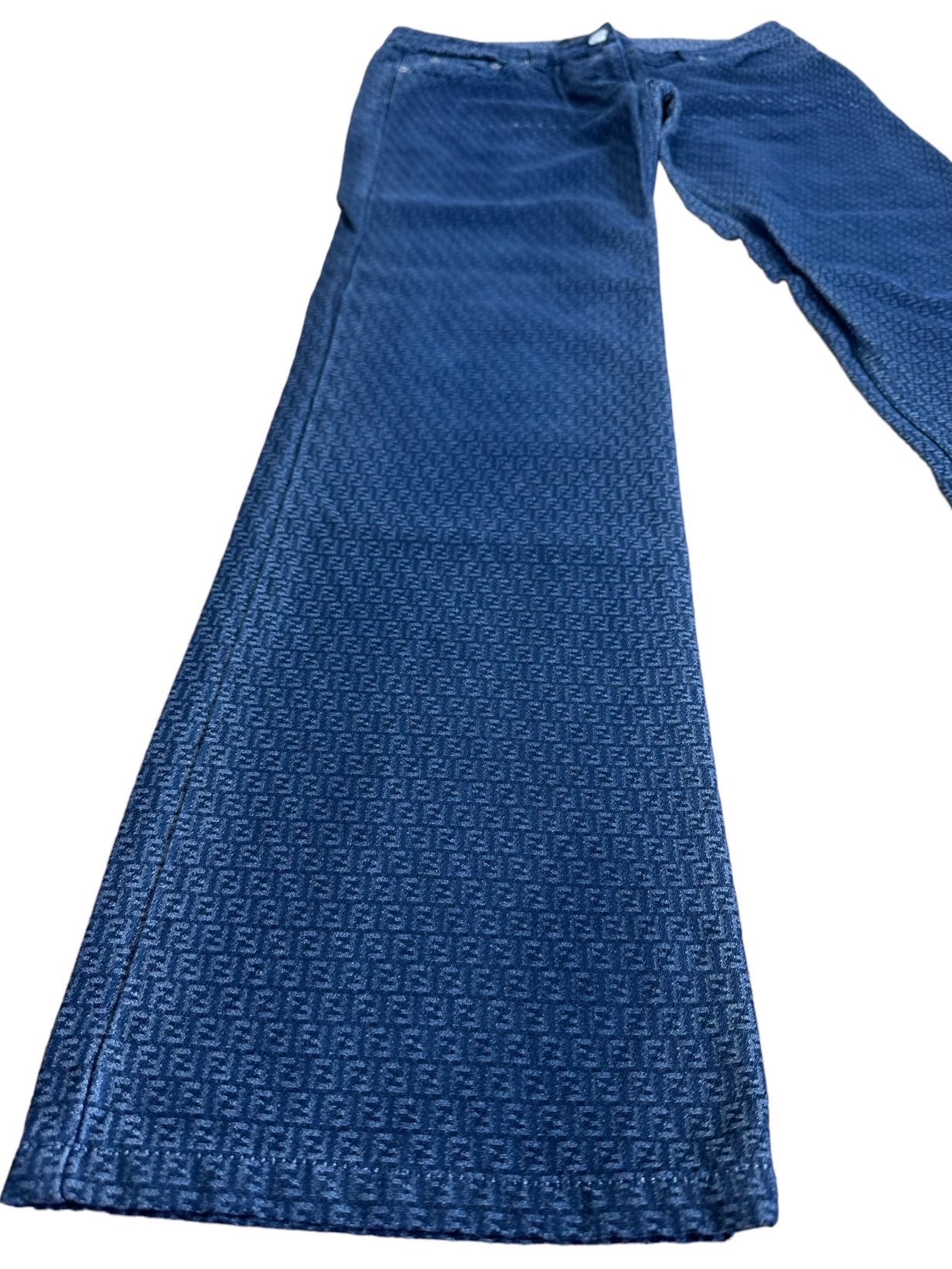 Fendi jeans monogram zucchino (S)