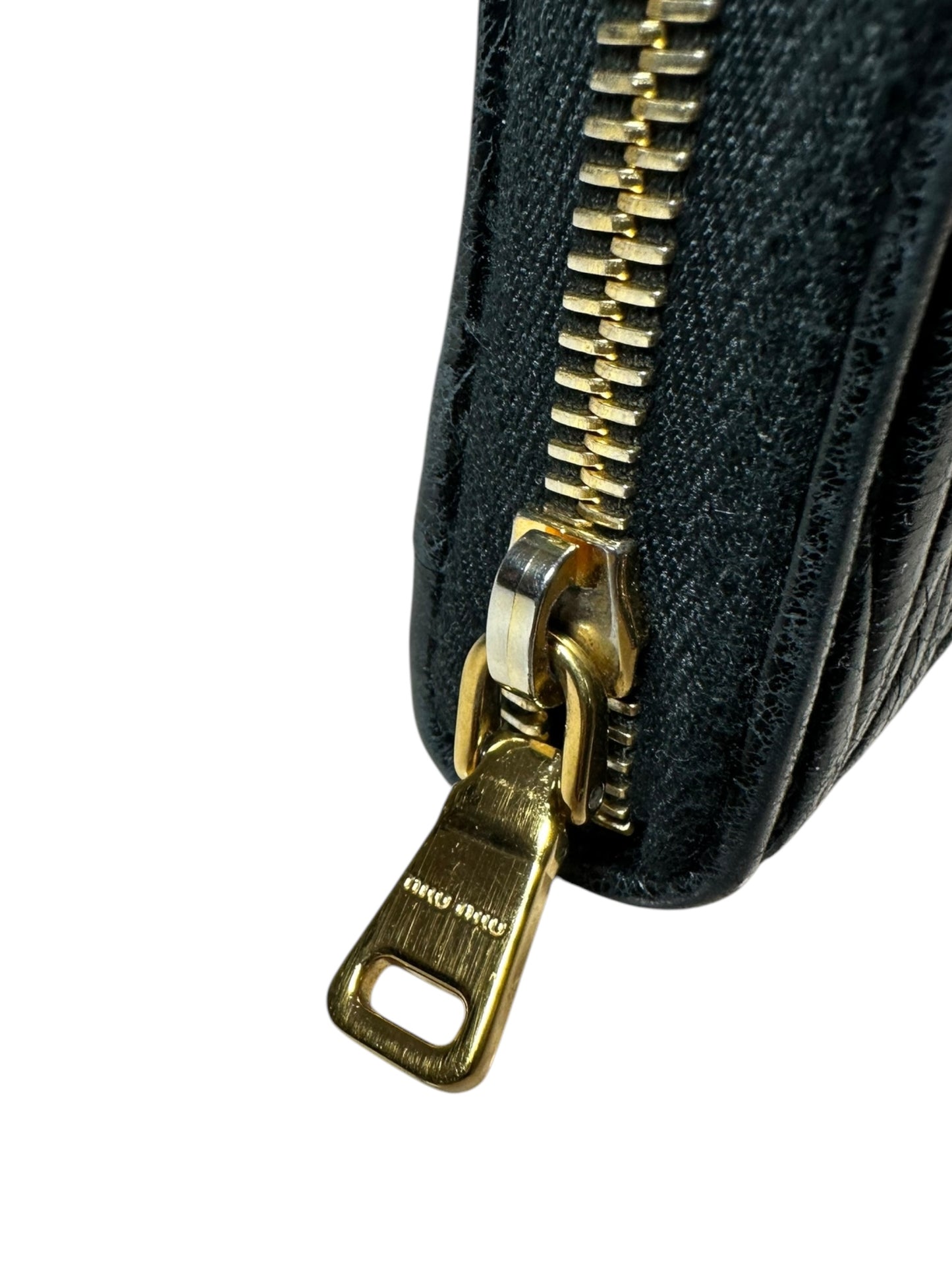 Miu miu portafoglio in pelle