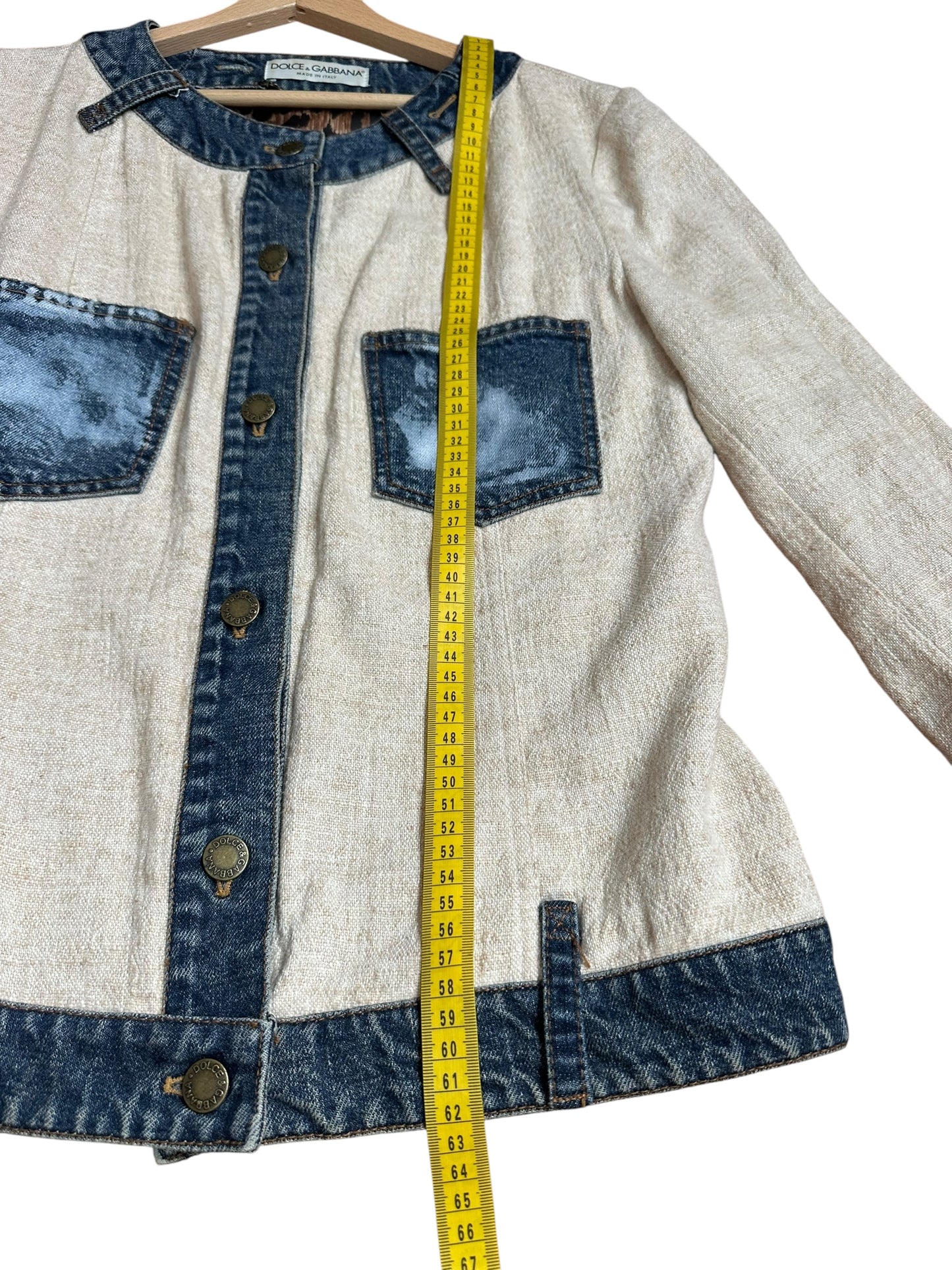 Dolce & Gabbana blazer in lino ((L)