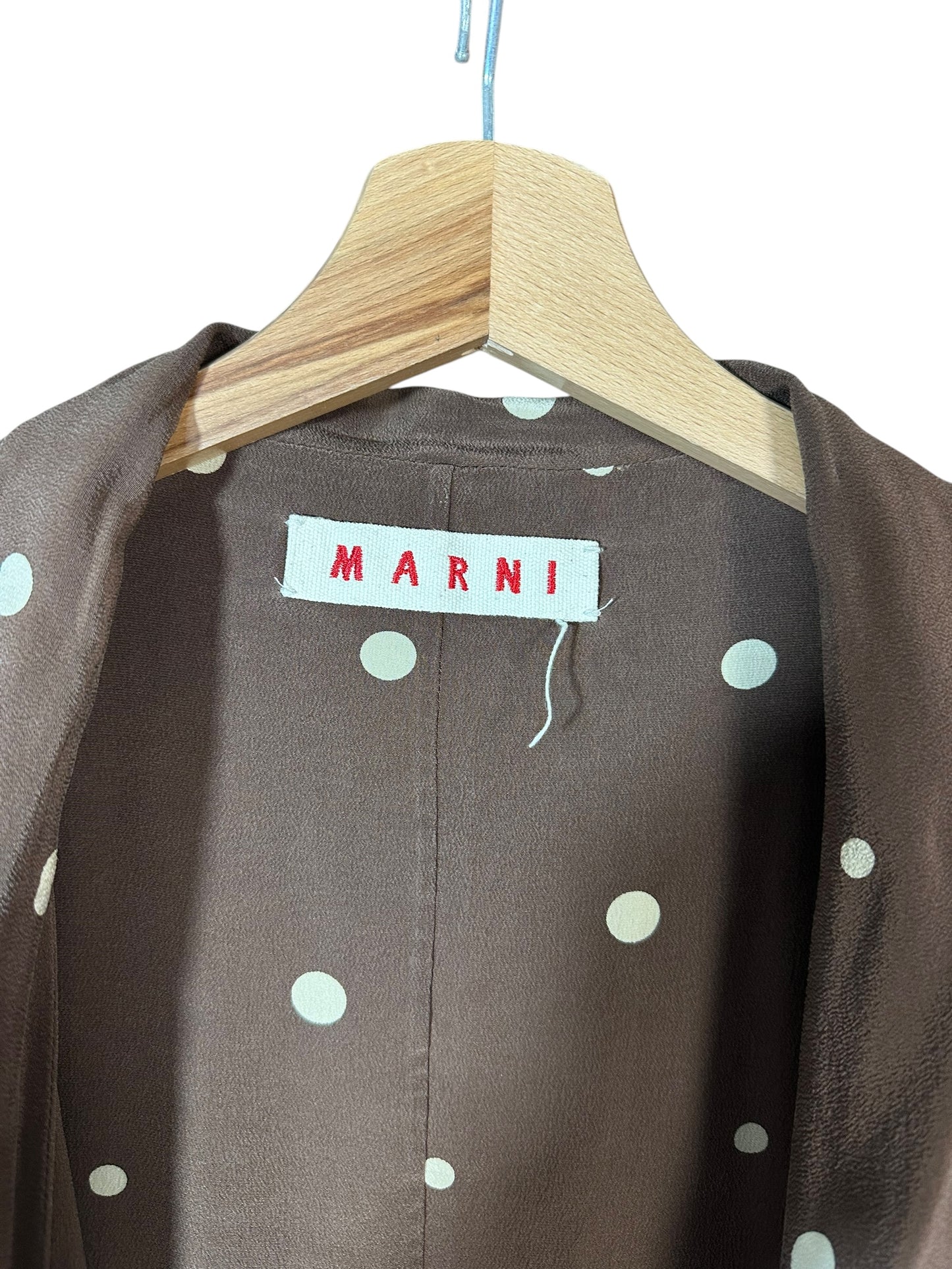 Marni chemisier in seta (M)
