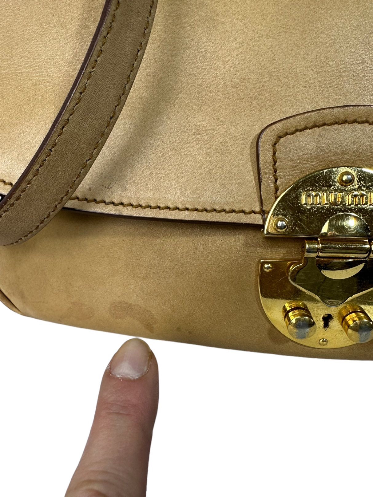 Miu Miu borsa vintage in pelle