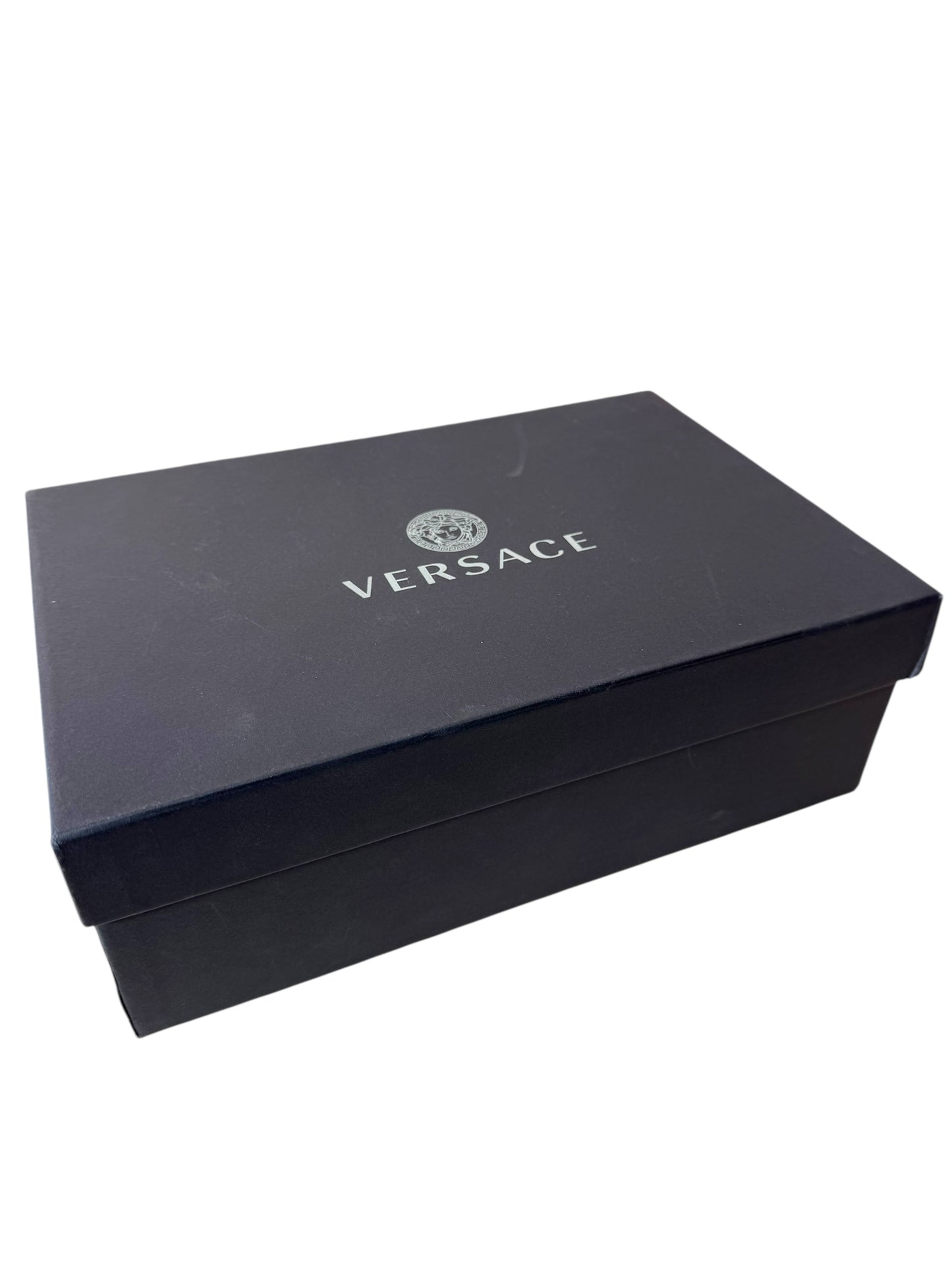 Décolleté Versace Medusa in Pelle Bianca – Tacco Alto – Iconico