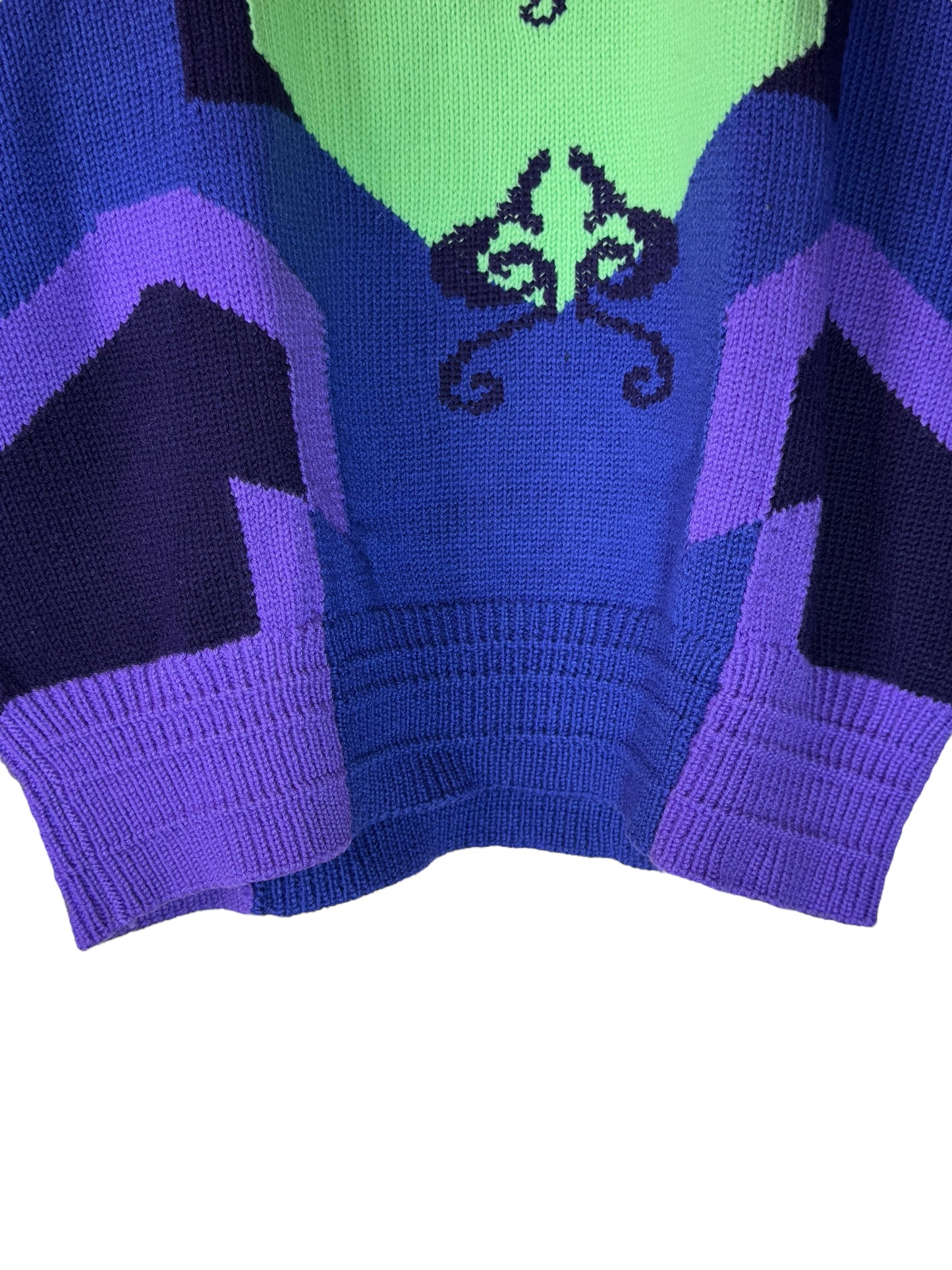 Maglione vintage Gianni Versace 100% lana - taglia 48, Made in Italy