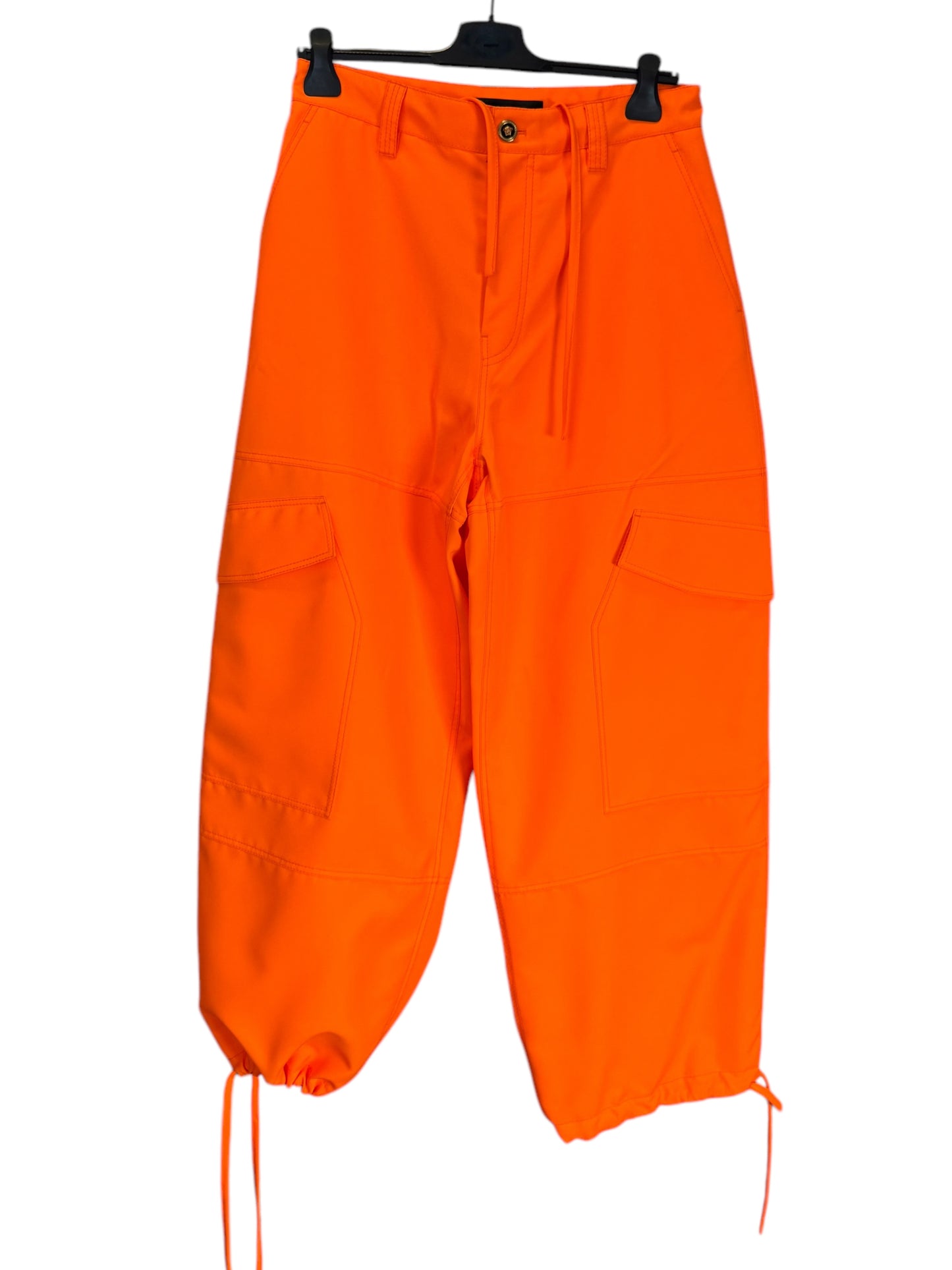Pantaloni Cargo Versace in Tessuto - Arancione - Taglia 48 (M)