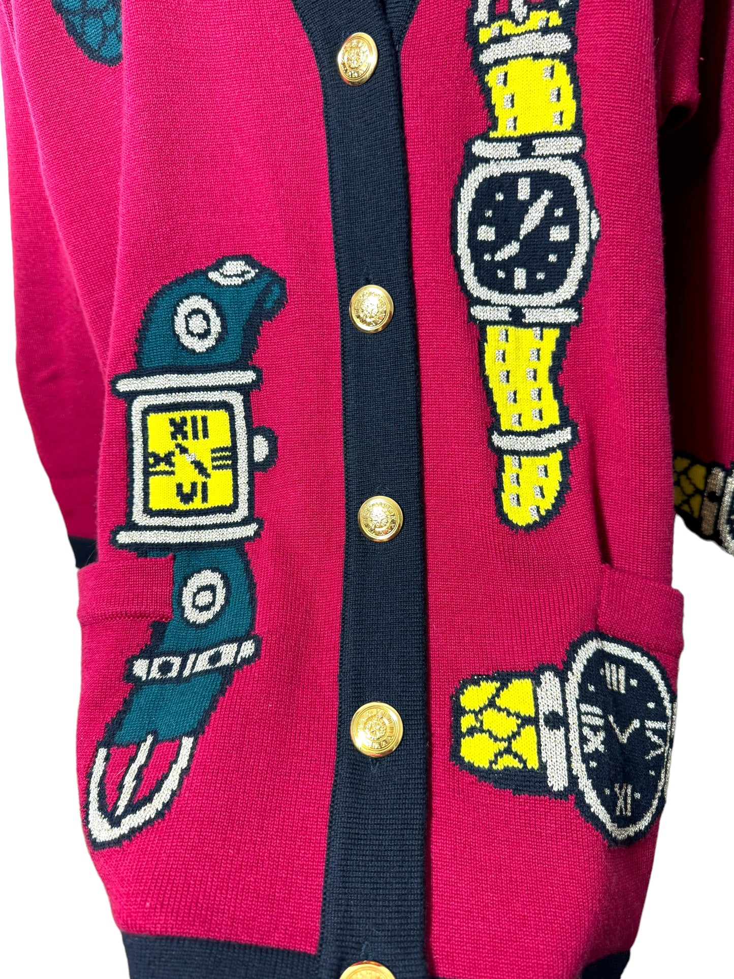 Escada cardigan vintage in lana e cachemire