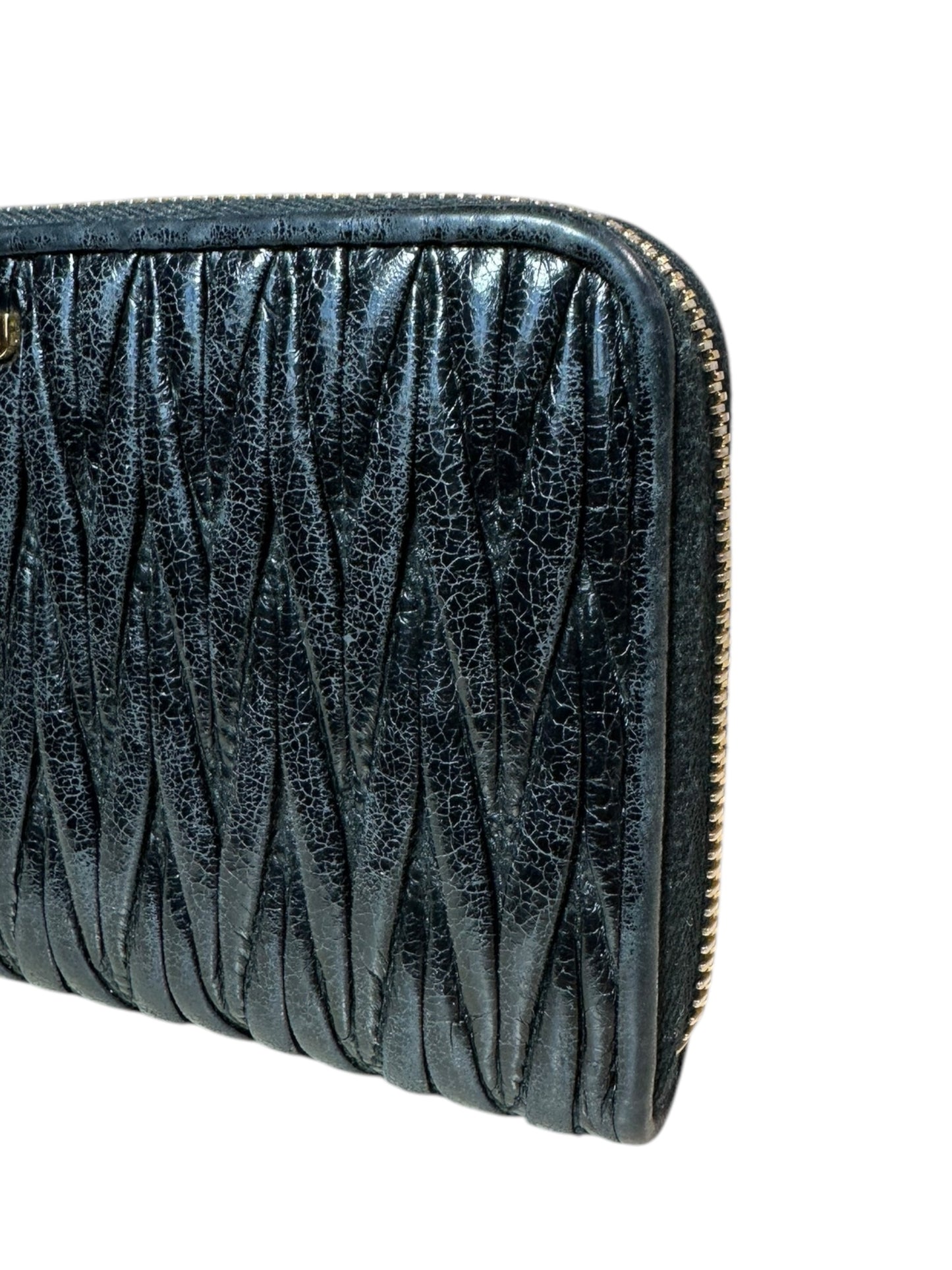 Miu miu portafoglio in pelle