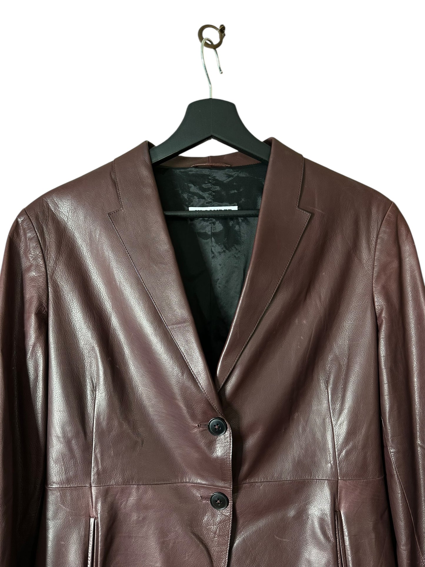 Jil Sander blazer in pelle (S)