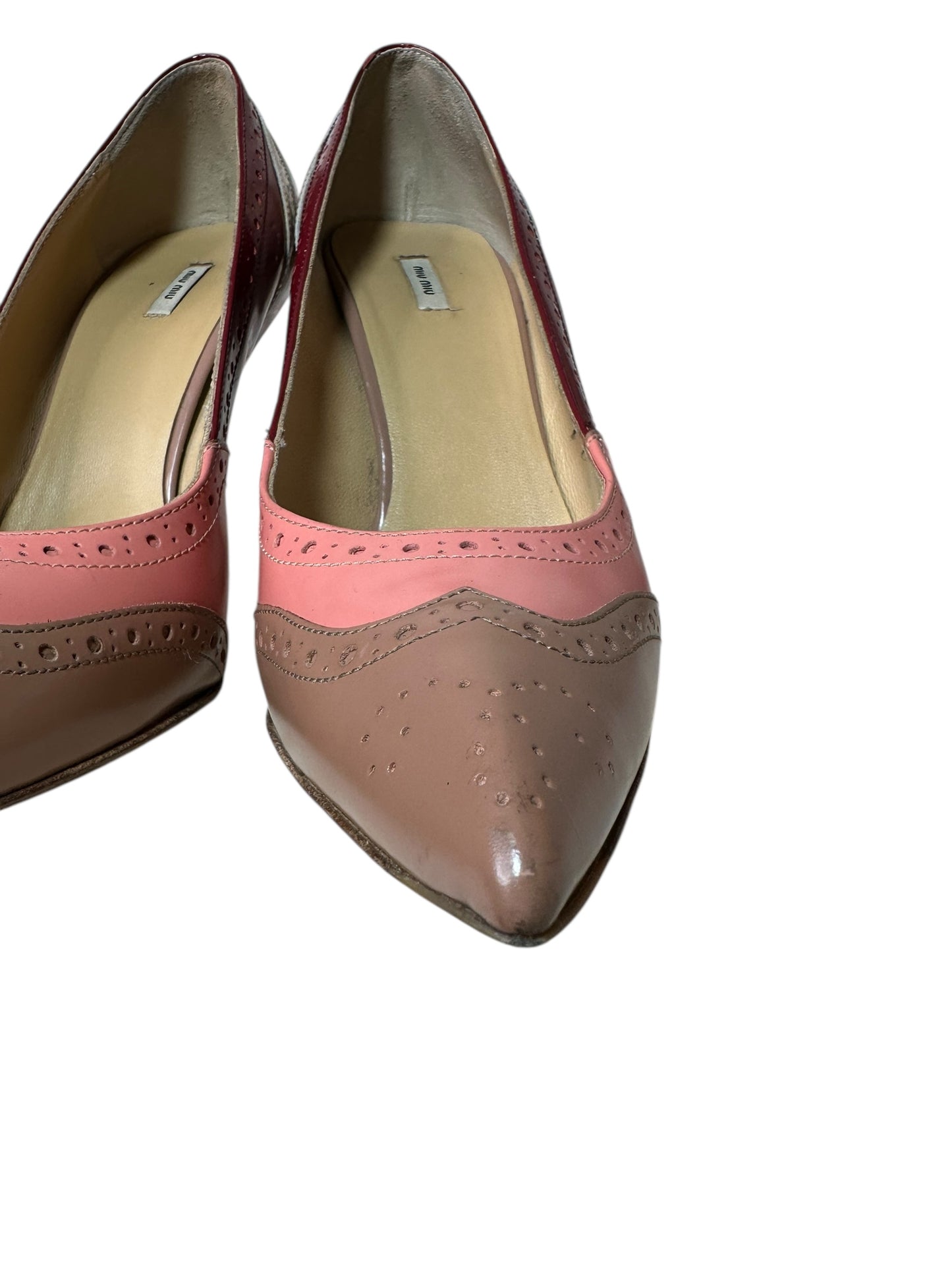 Miu Miu decolletè in pelle (37)