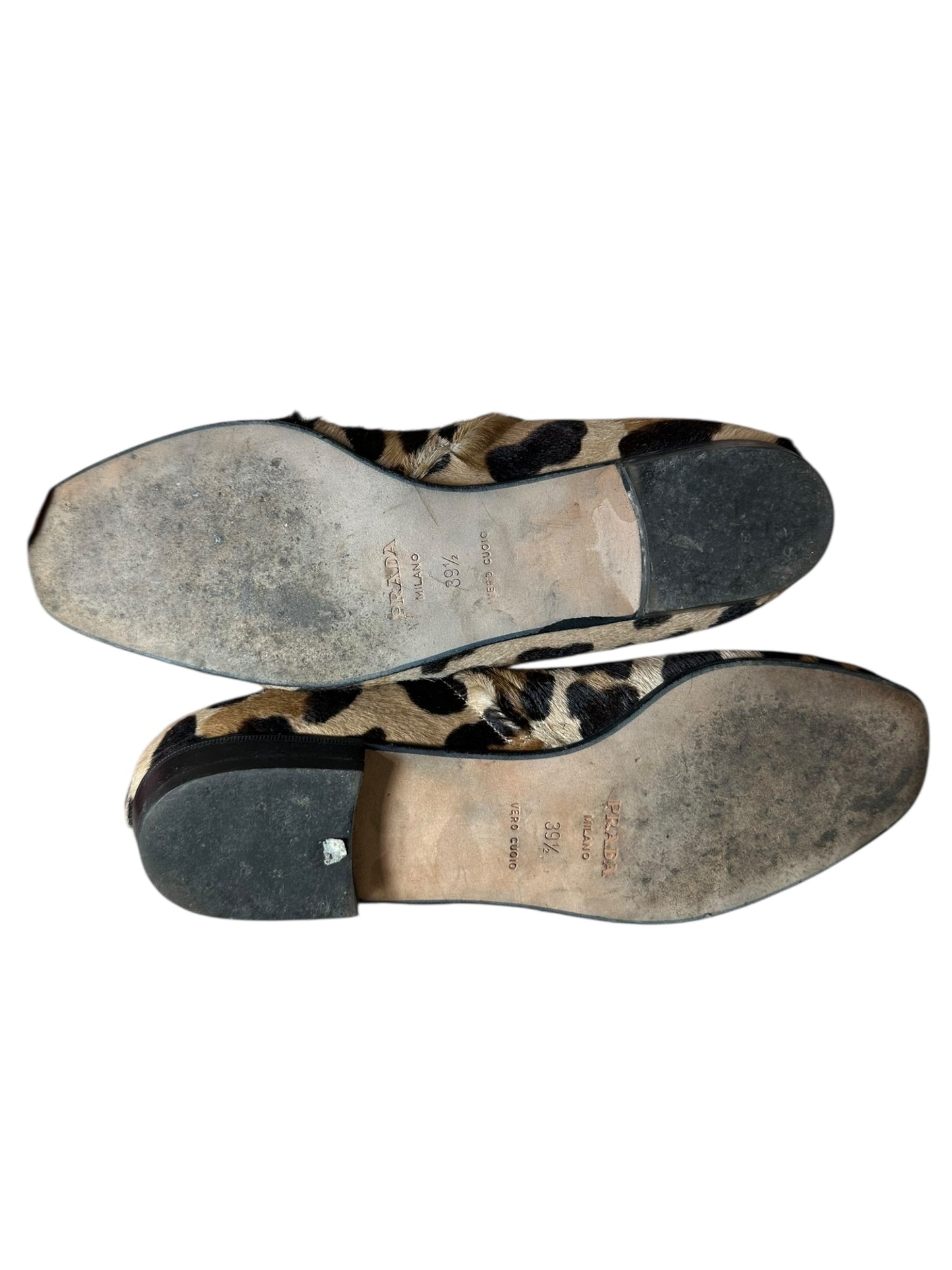 Prada mocassino vintage in cavallino (39.5)
