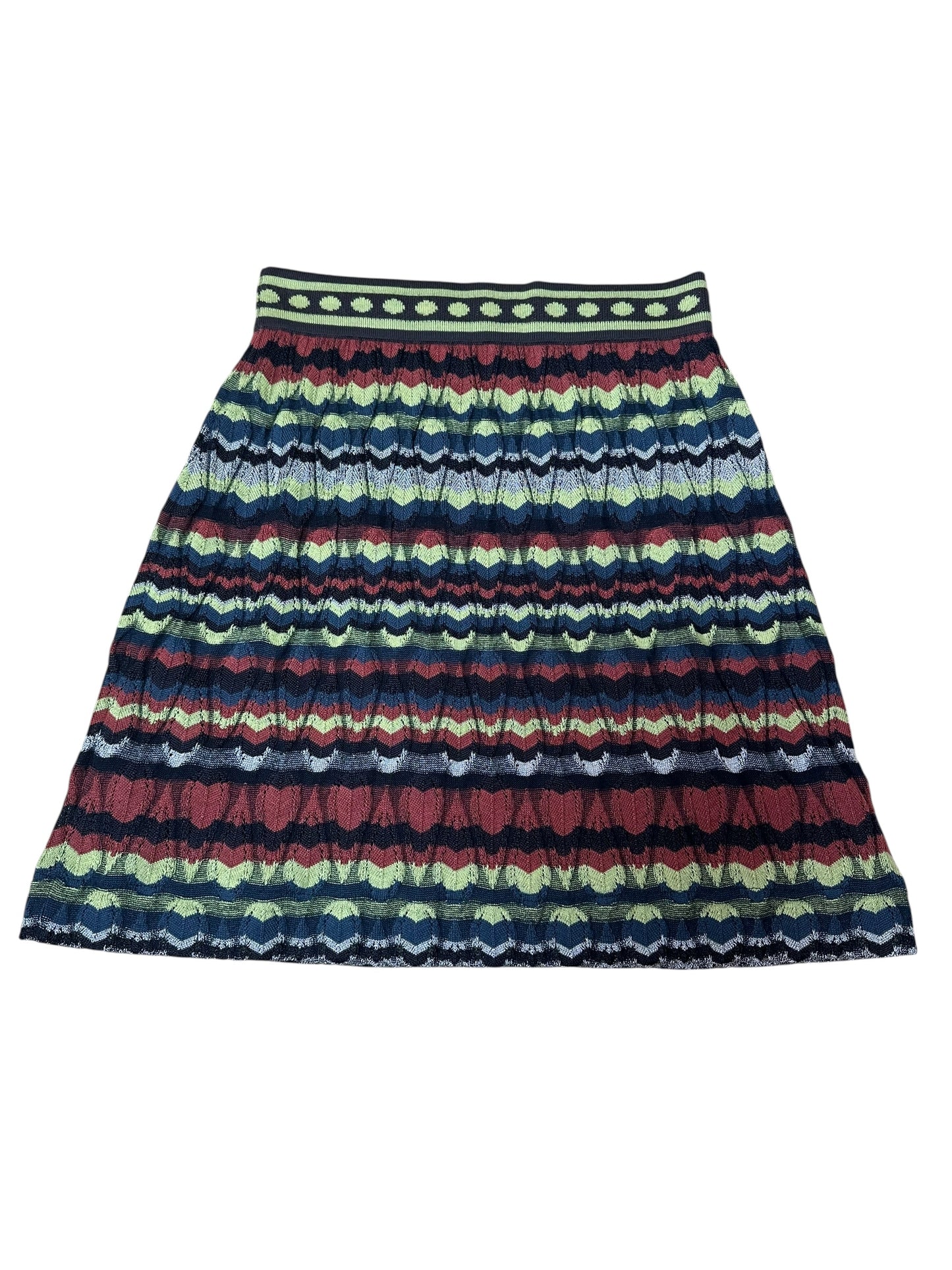 Missoni mini gonna in maglia (M)