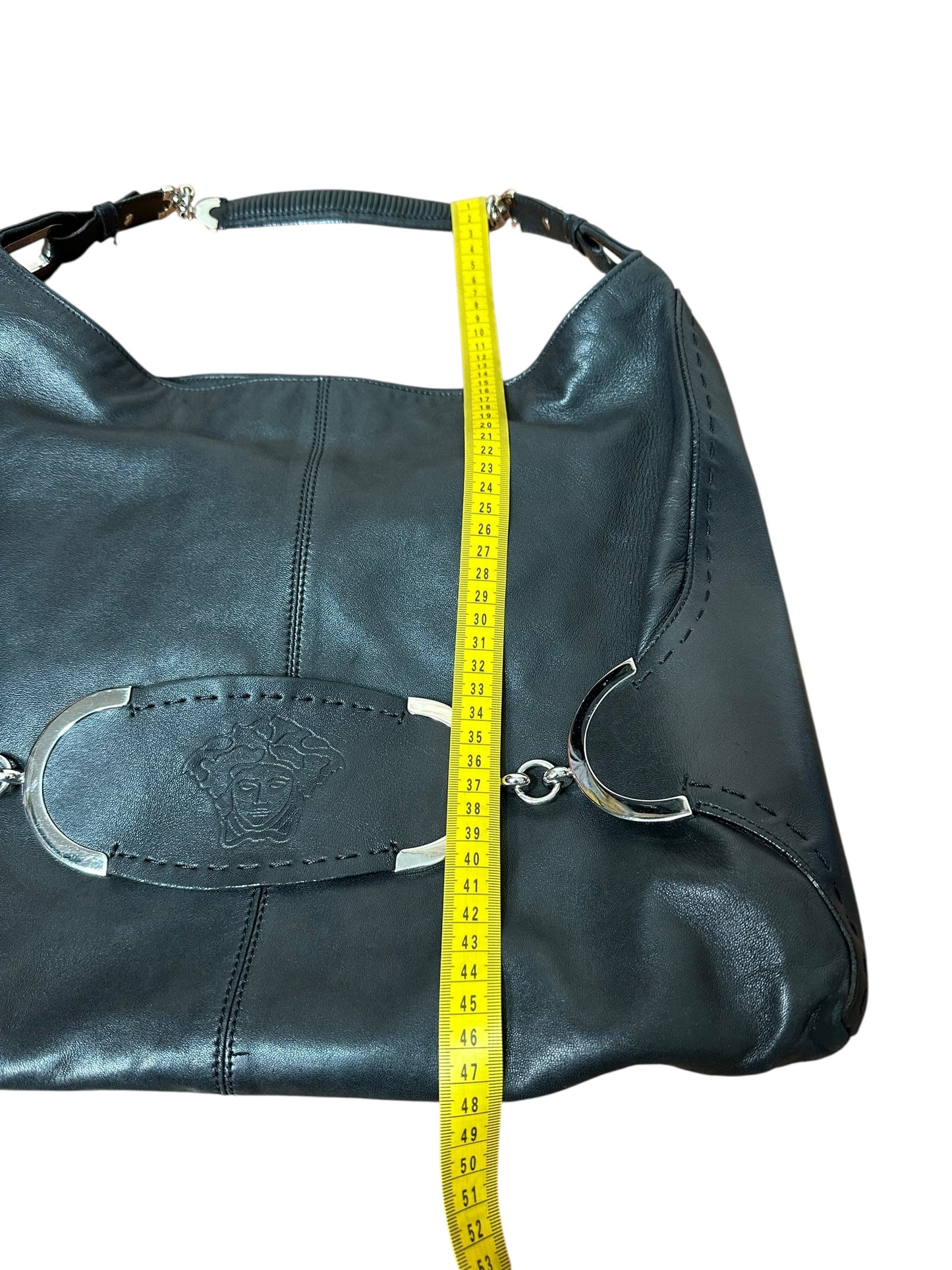 Versace borsa hobo in pelle