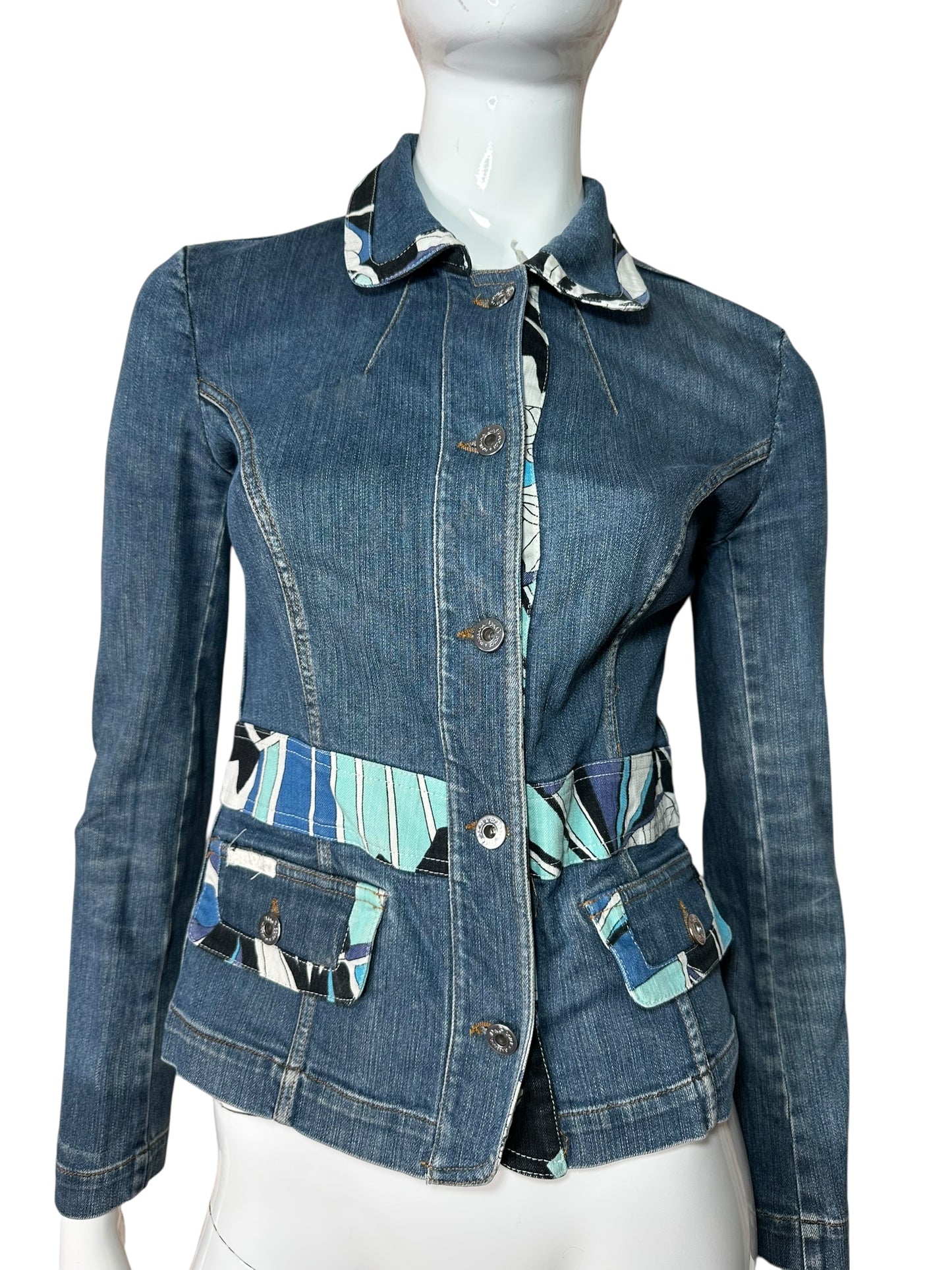 D&G giacca in denim vintage