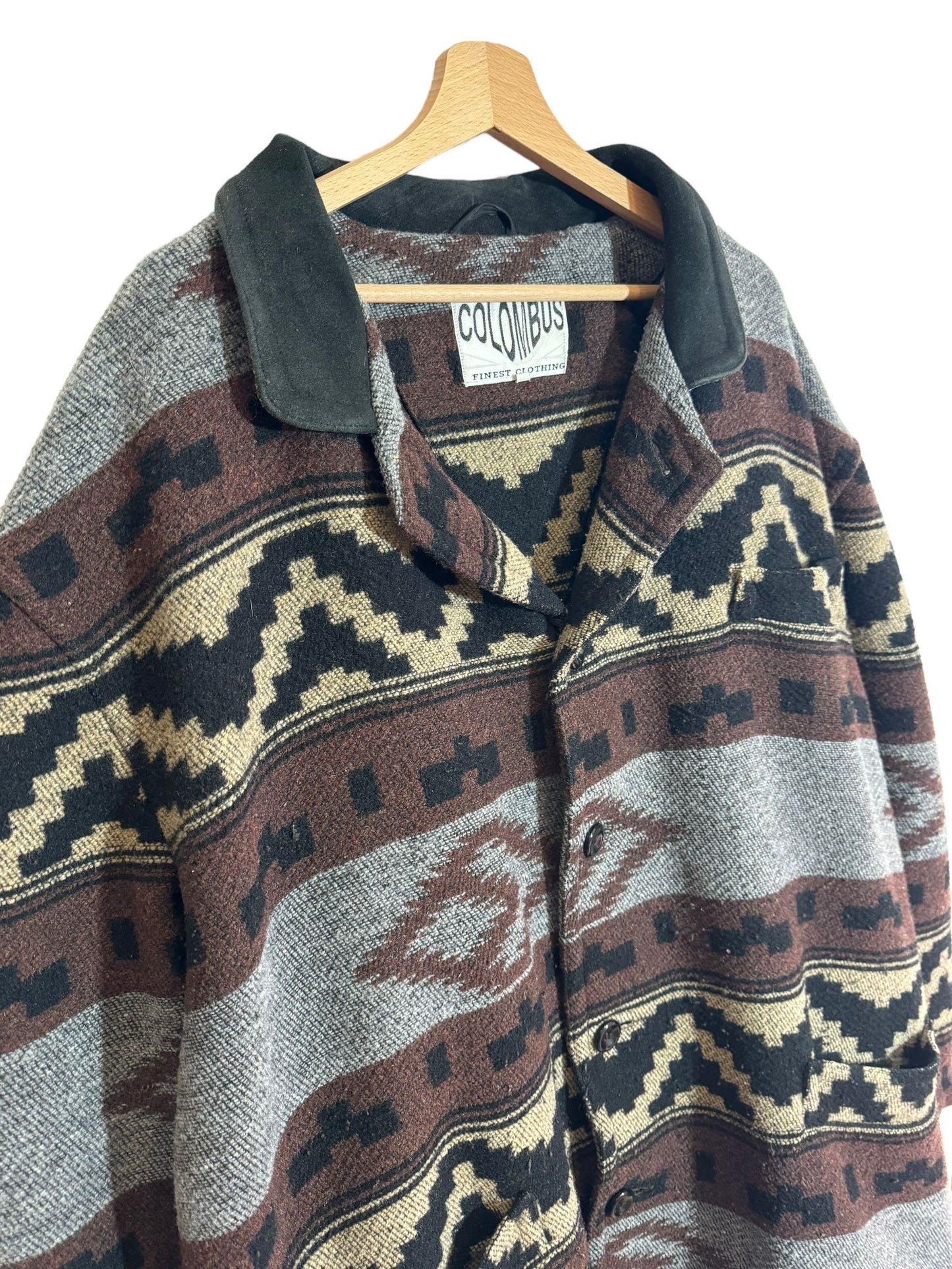 Giacca azteca vintage (XXL)