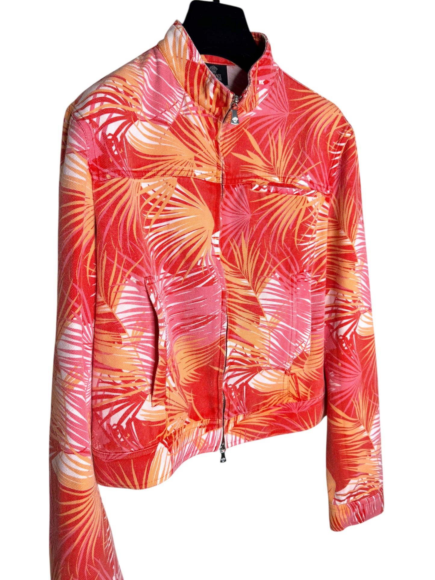 Giacca Versace Vintage Donna – Taglia L – Made in Italy – Jungle Print