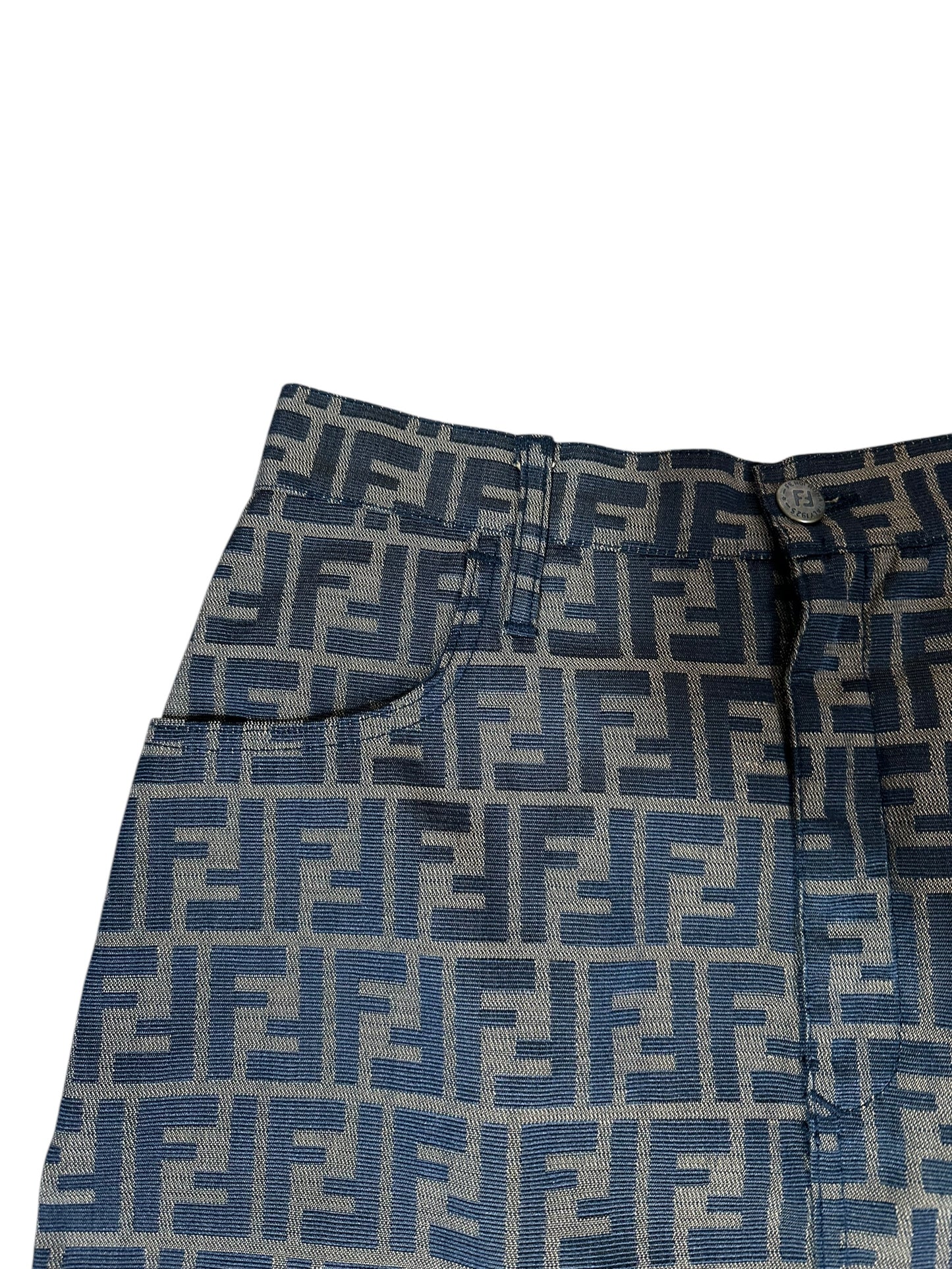 Fendi gonna vintage monogram (M)