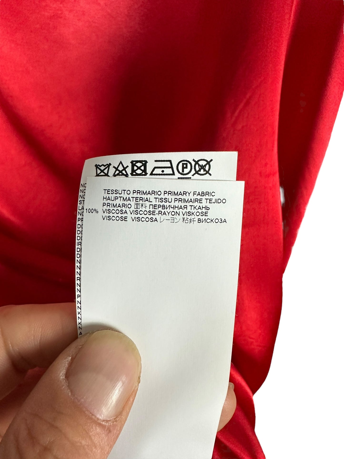 Margiela abito in viscosa