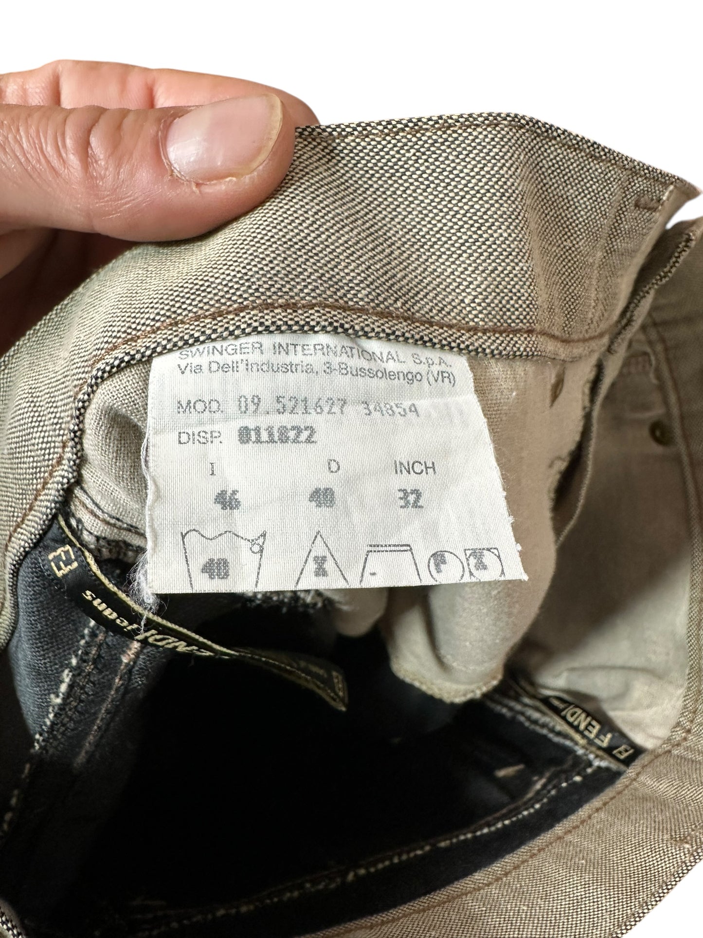 Fendi Jeans gonna vintage (M)