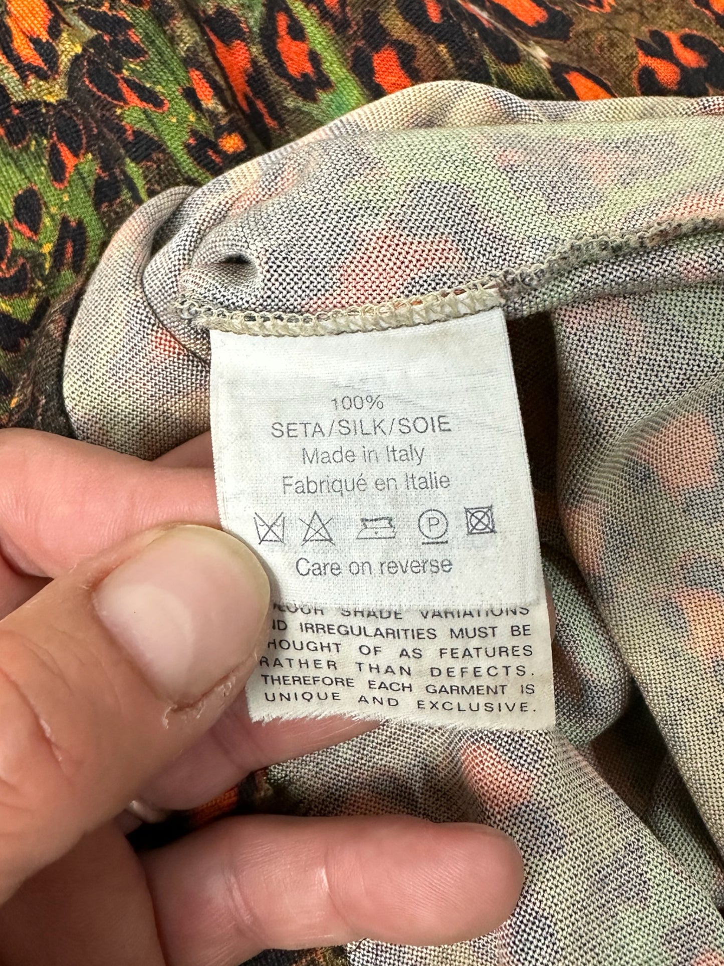 Alexander Mcqeen mini abito in seta (XS)