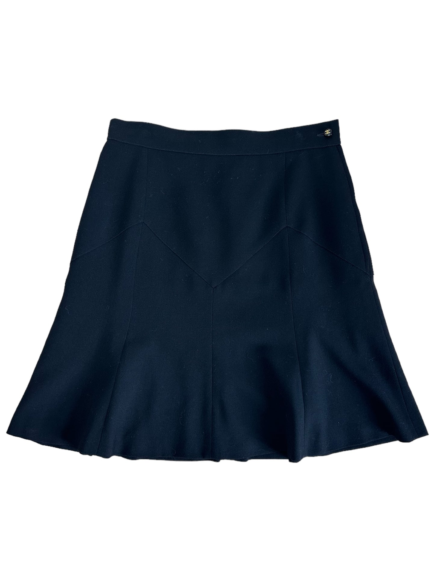 Chanel gonna vintage in lana (S)