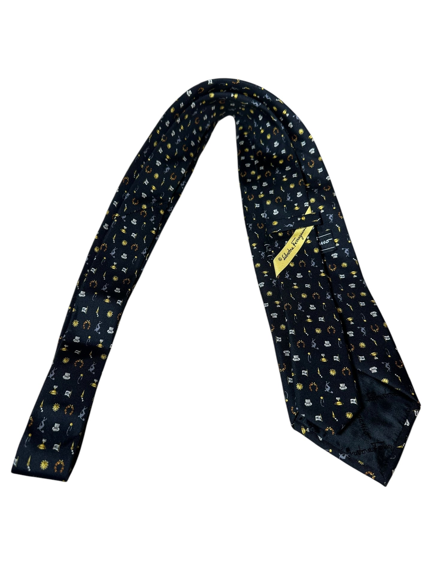 Salvatore Ferragamo cravatta in seta