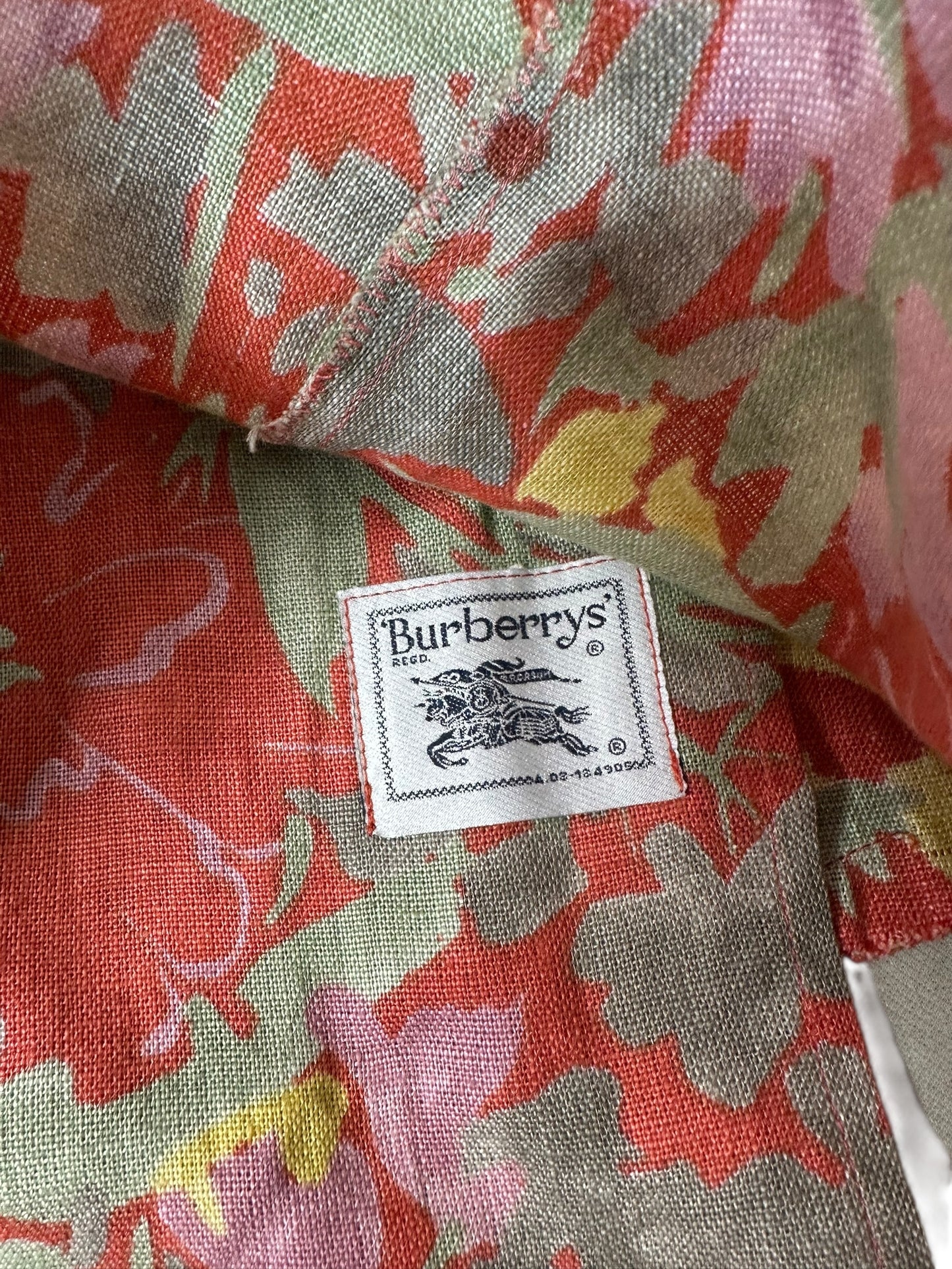 Burberry completo vintage in lino (L)