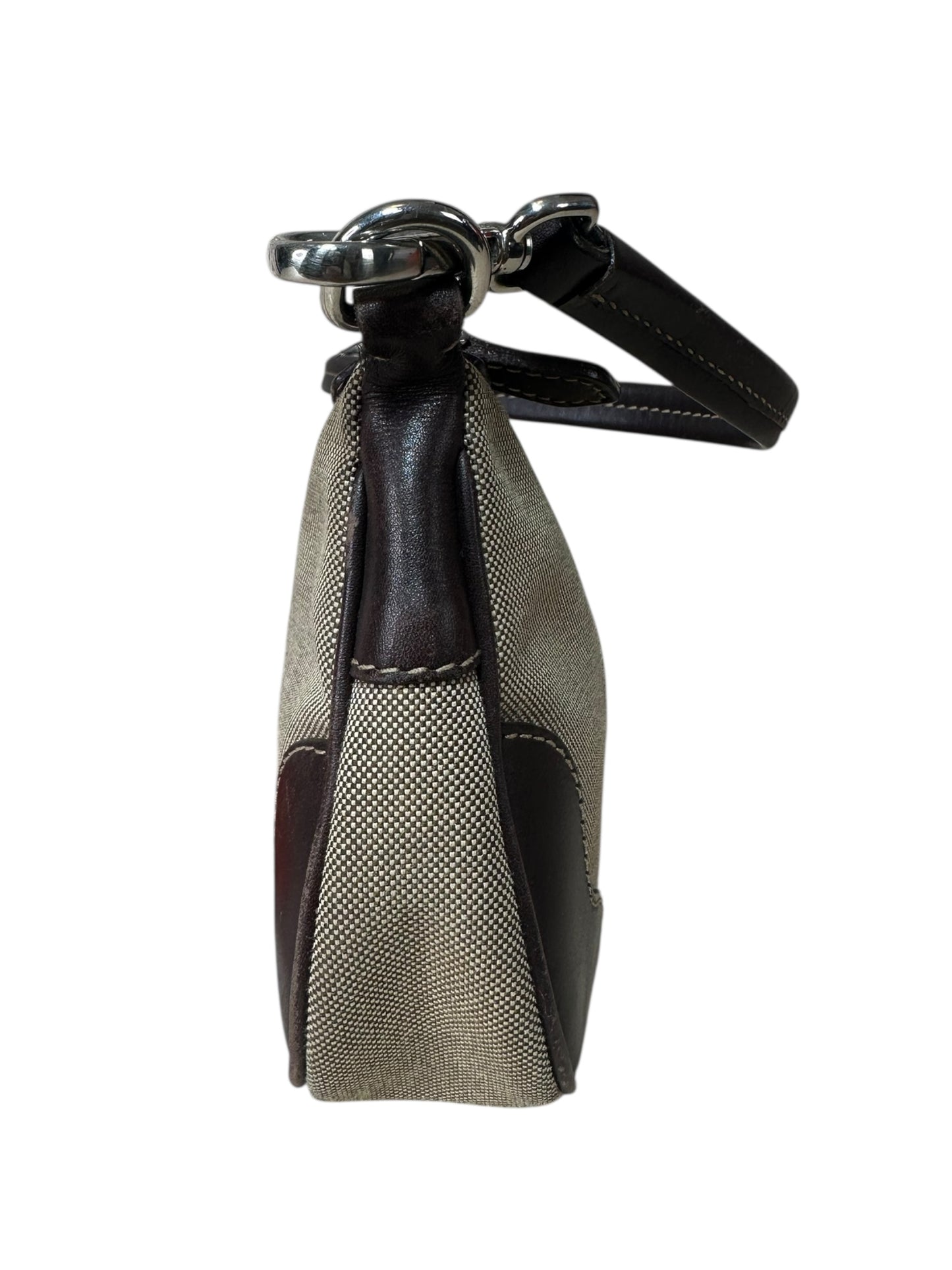 Prada mini borsa in canvas vintage