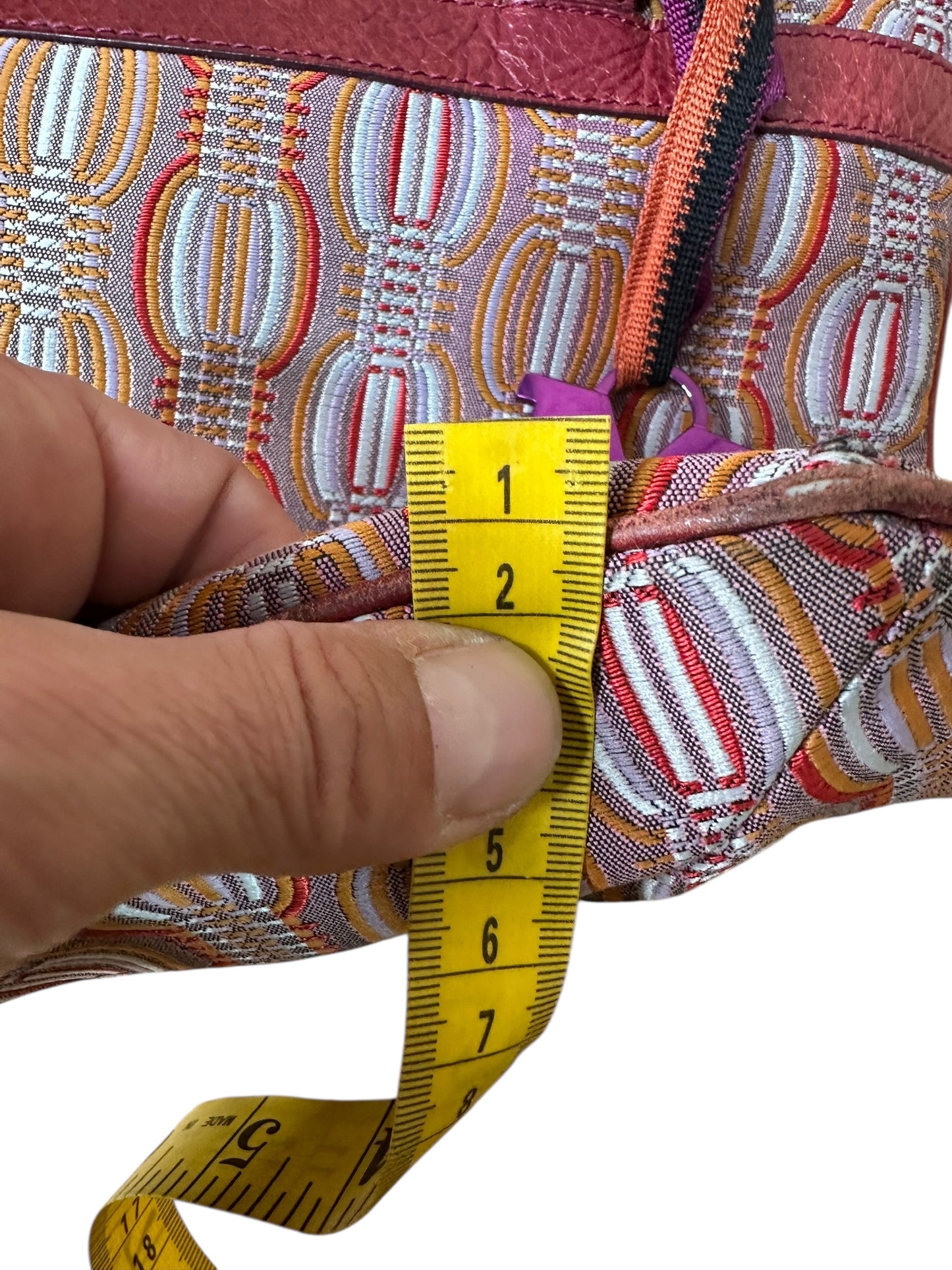 Missoni borsa vintage  in tela jacquard